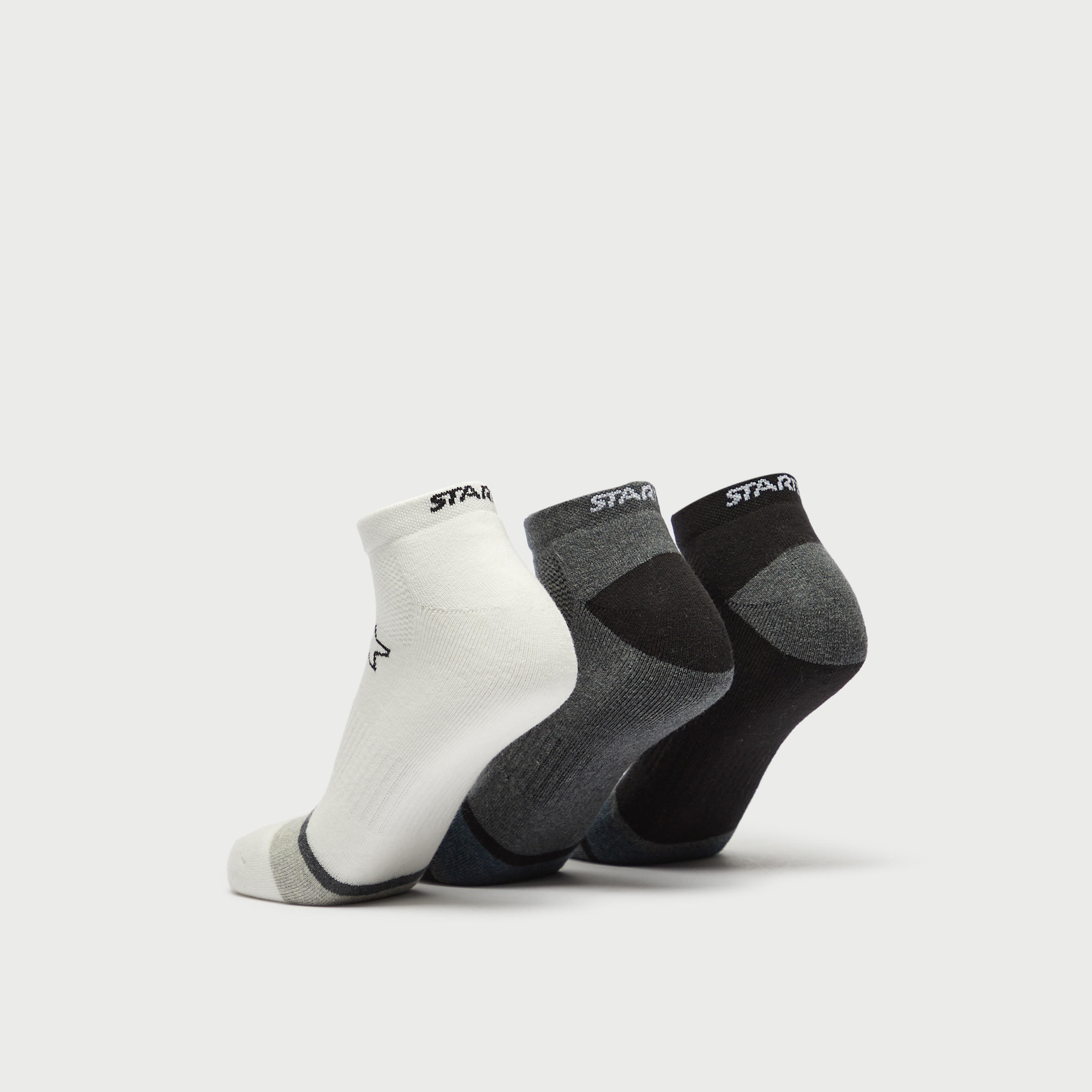 طقم جوارب 3 أزواج بطول الكاحل وطبعات-men-socks-image-2