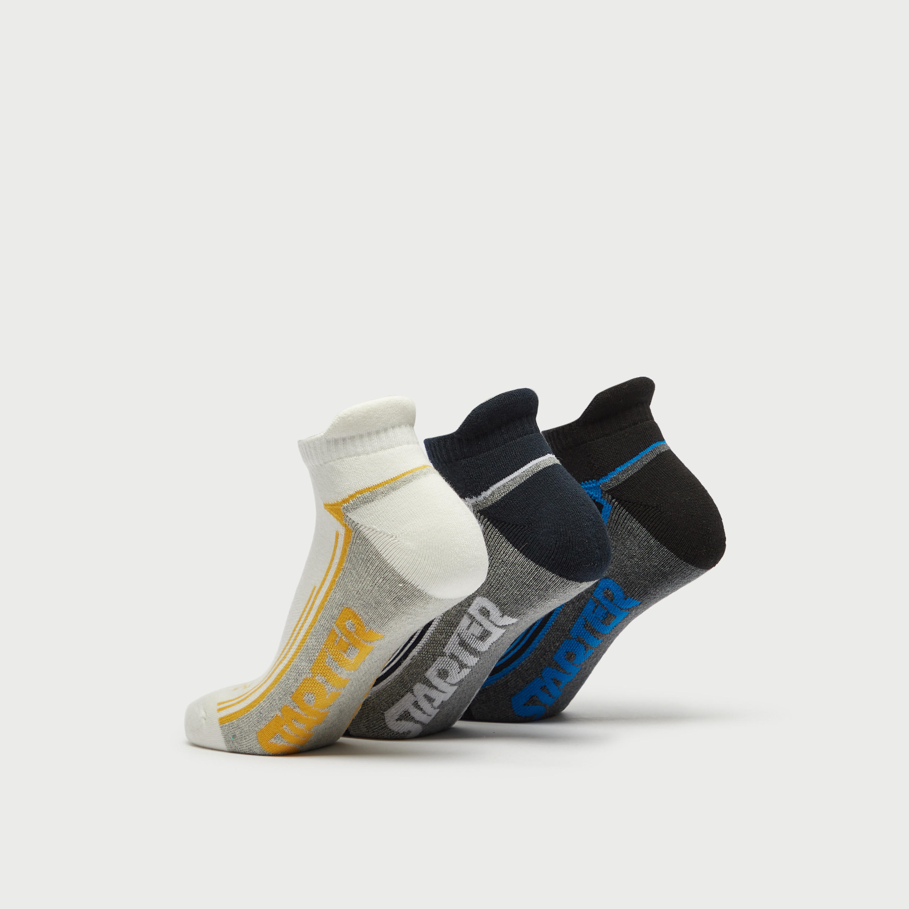 جوارب طول الكاحل بطبعات - طقم 3 أزواج-men-socks-image-3
