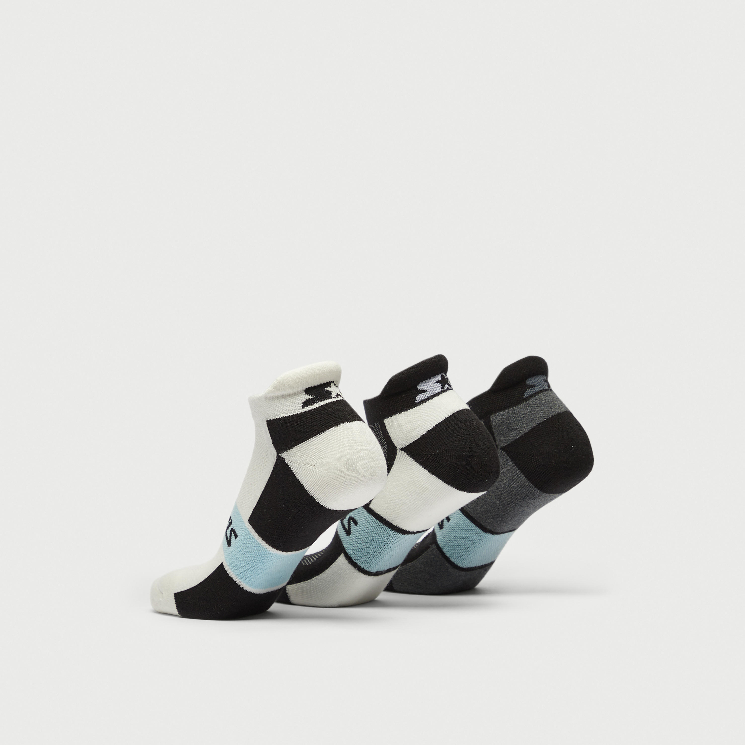 جوارب قوالب ملونة بطول الكاحل - طقم 3 أزواج-men-socks-image-2