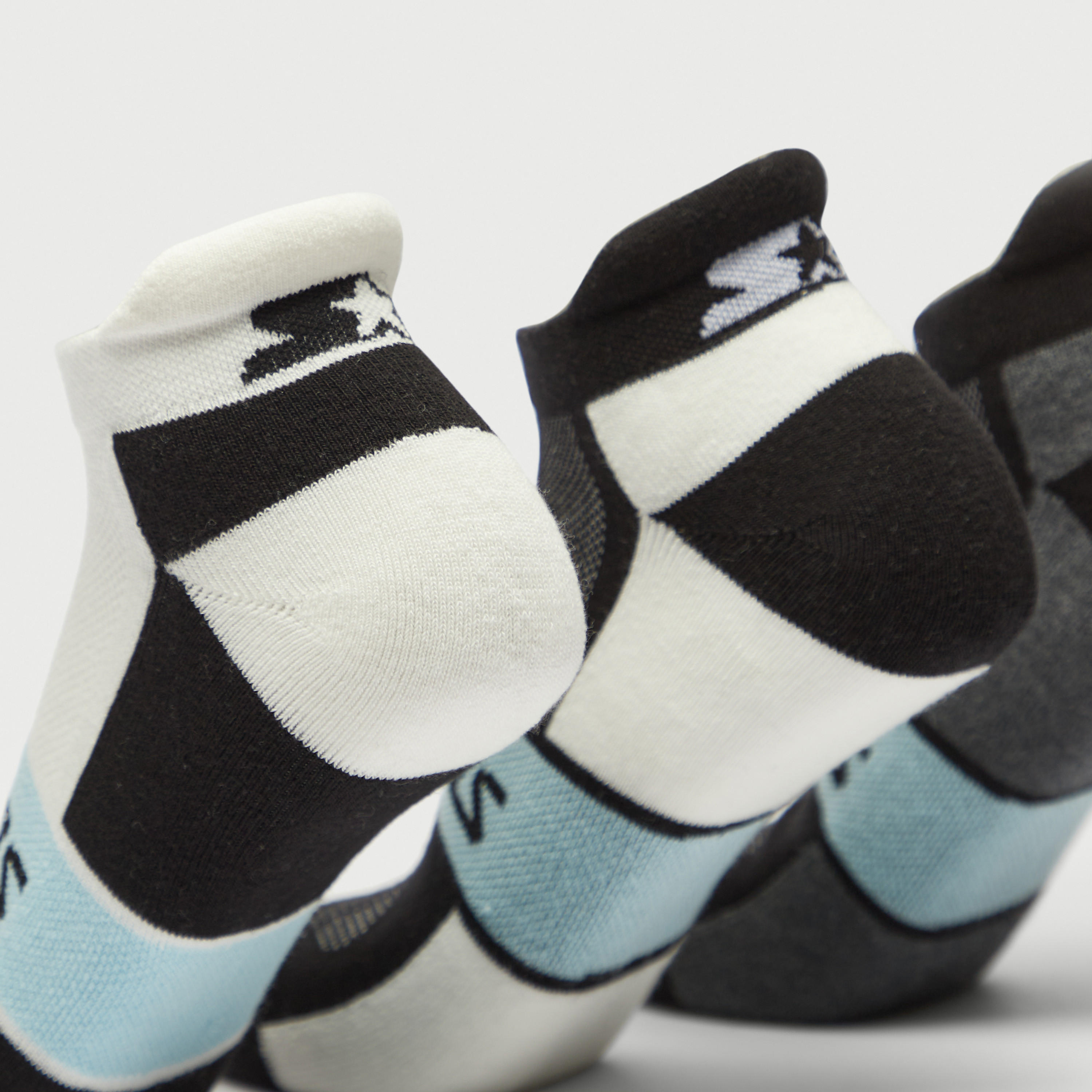 جوارب قوالب ملونة بطول الكاحل - طقم 3 أزواج-men-socks-image-4