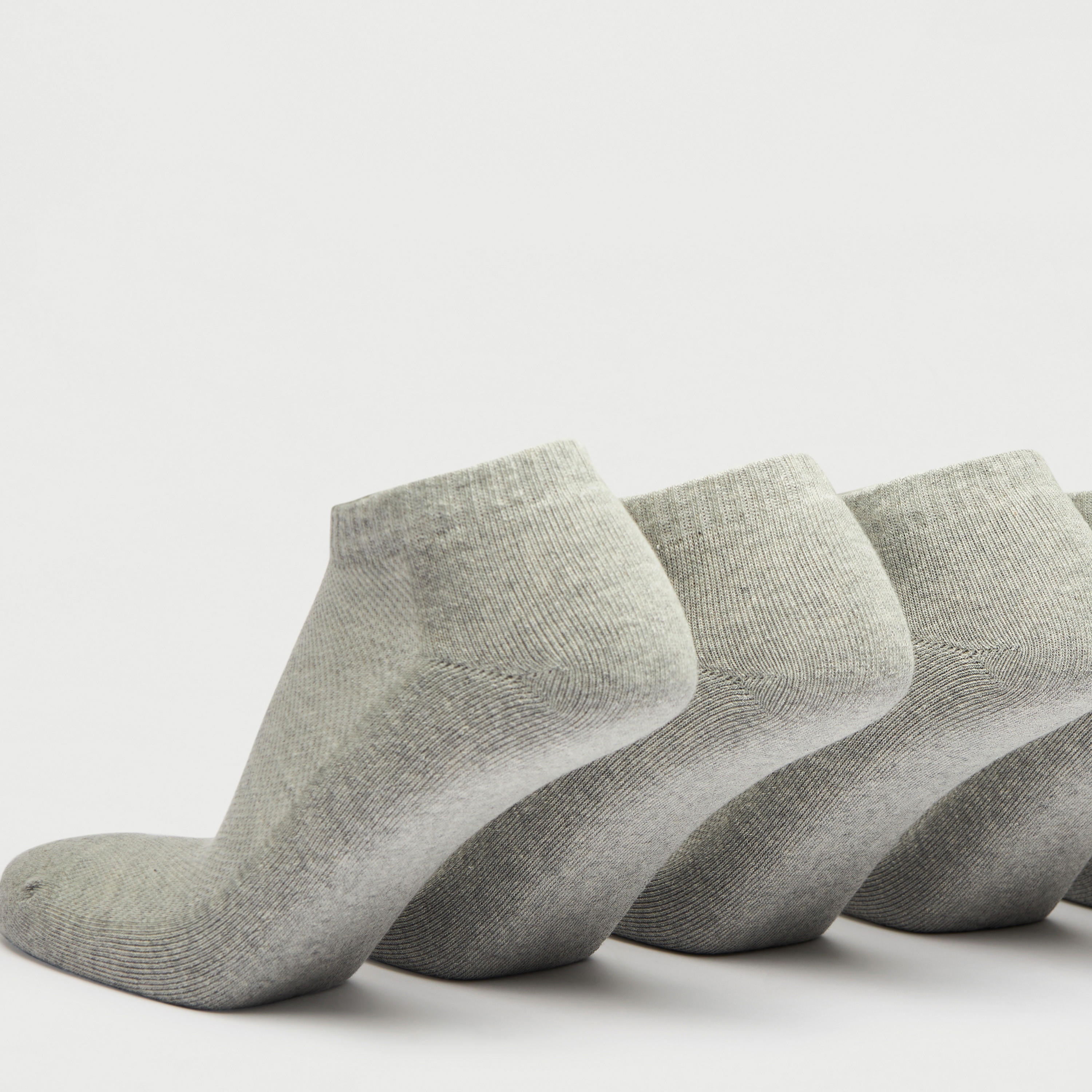 جوارب بارزة الملمس بطول الكاحل - طقم من 5 أزواج-men-socks-image-3