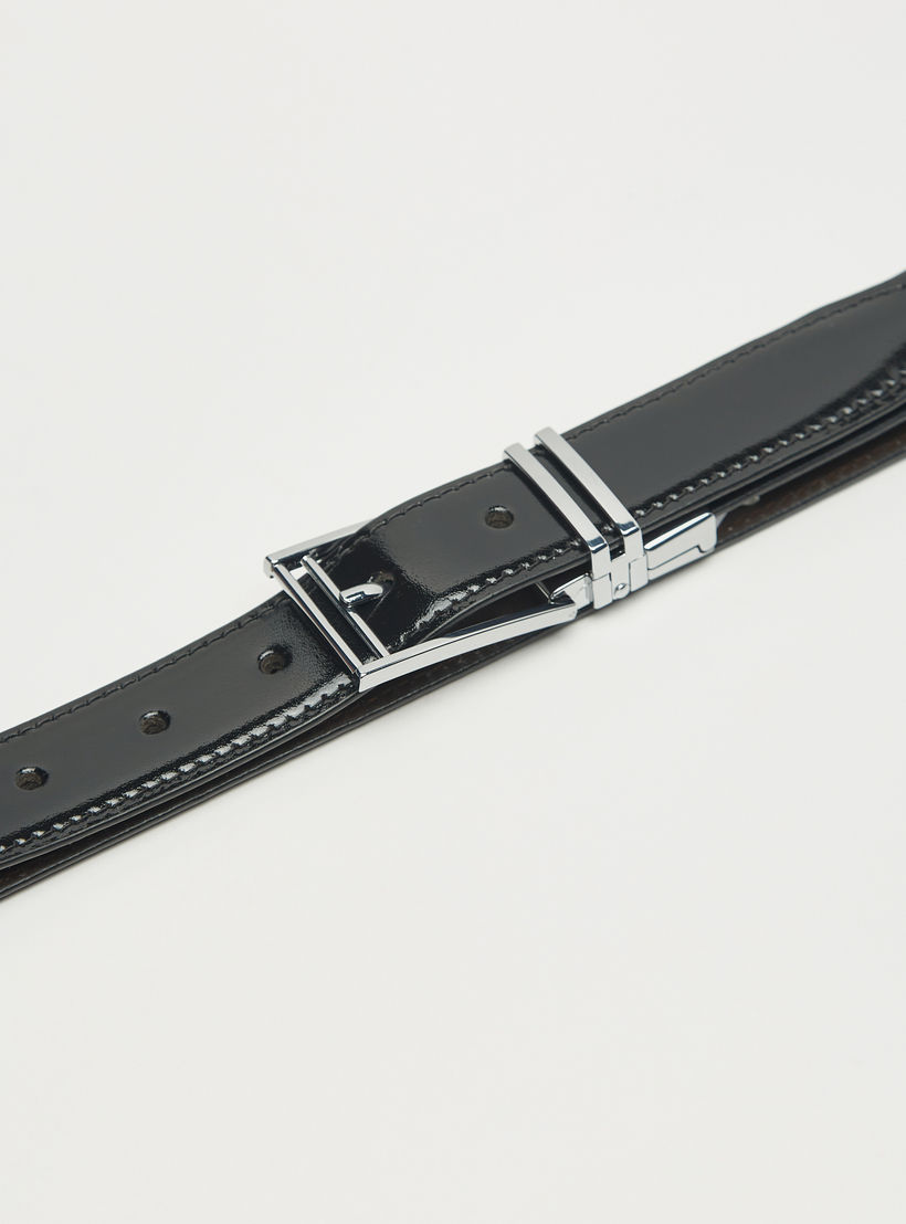 حزام جلد سادة بإبزيم بدبوس للإغلاق-men-beltsandwallets-belts-image-4