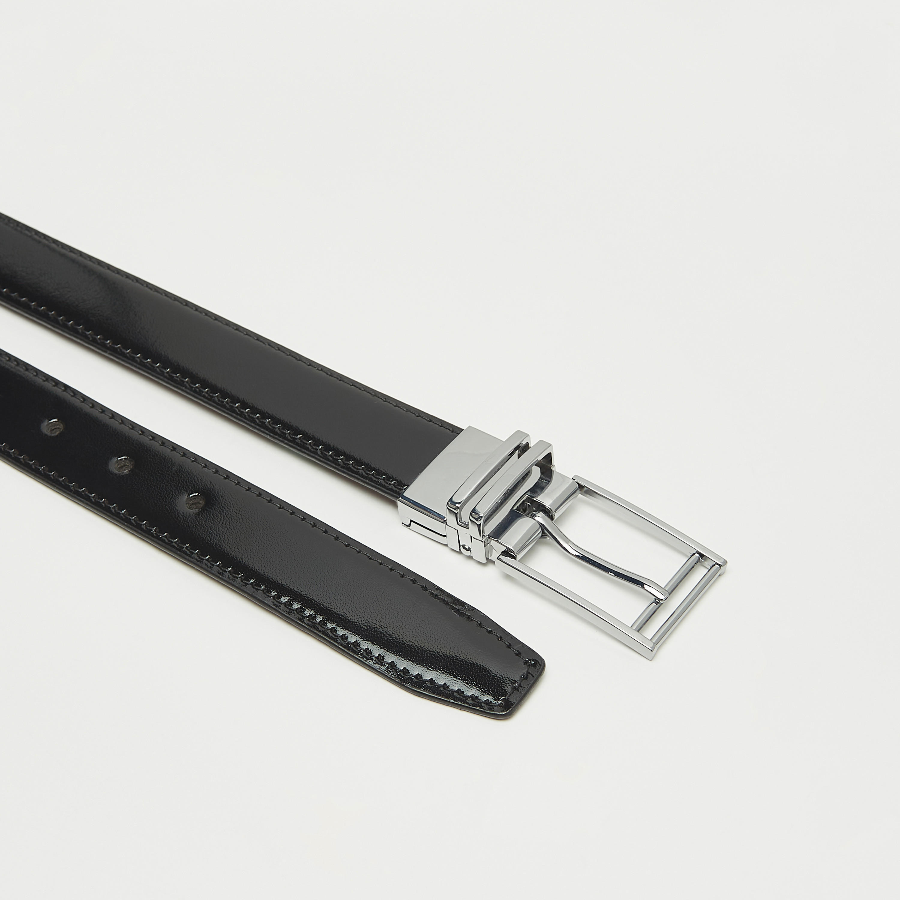 حزام جلد سادة بإبزيم بدبوس للإغلاق-men-beltsandwallets-belts-image-2