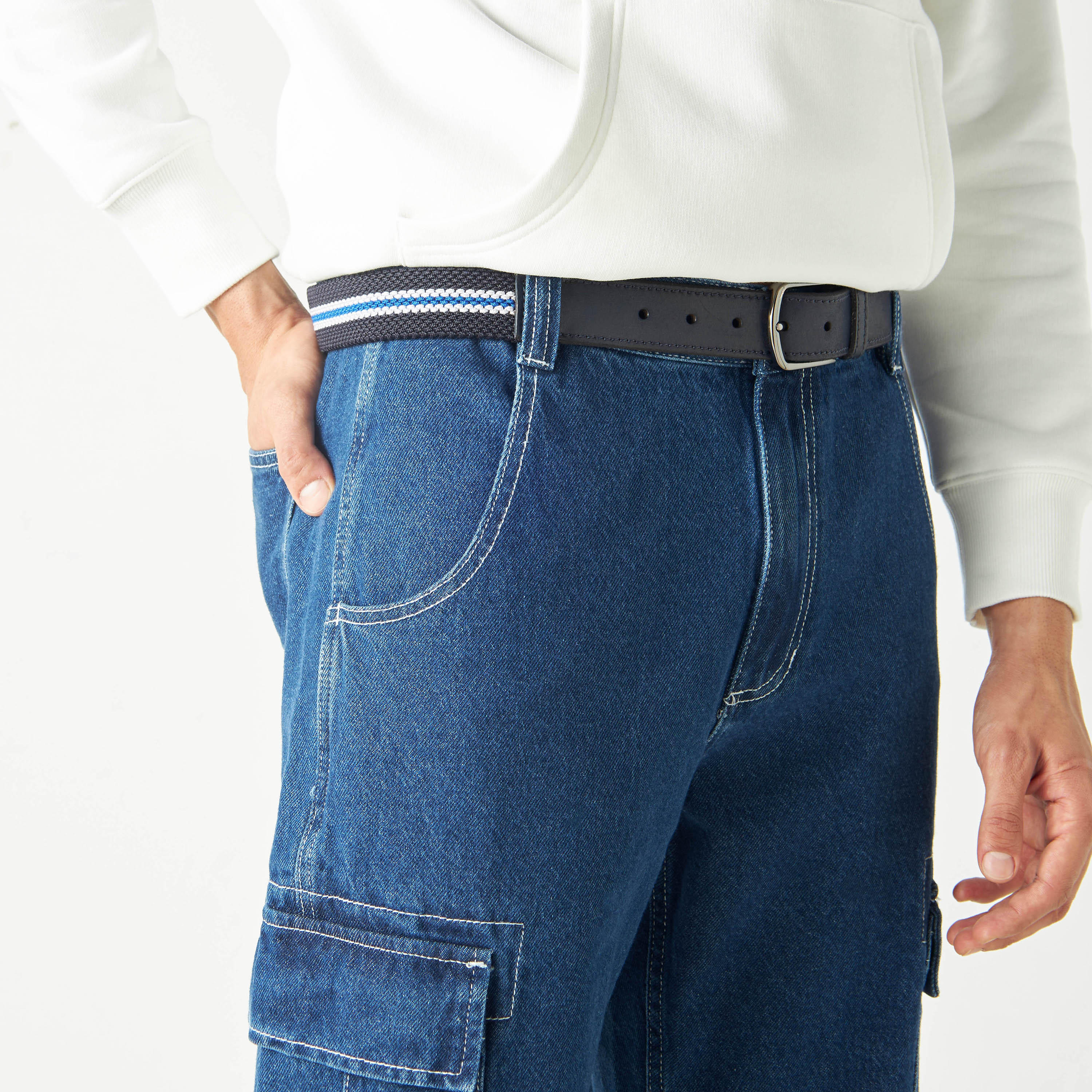 حزام جلد مخطط بإبزيم إغلاق بدبوس-men-beltsandwallets-belts-image-4