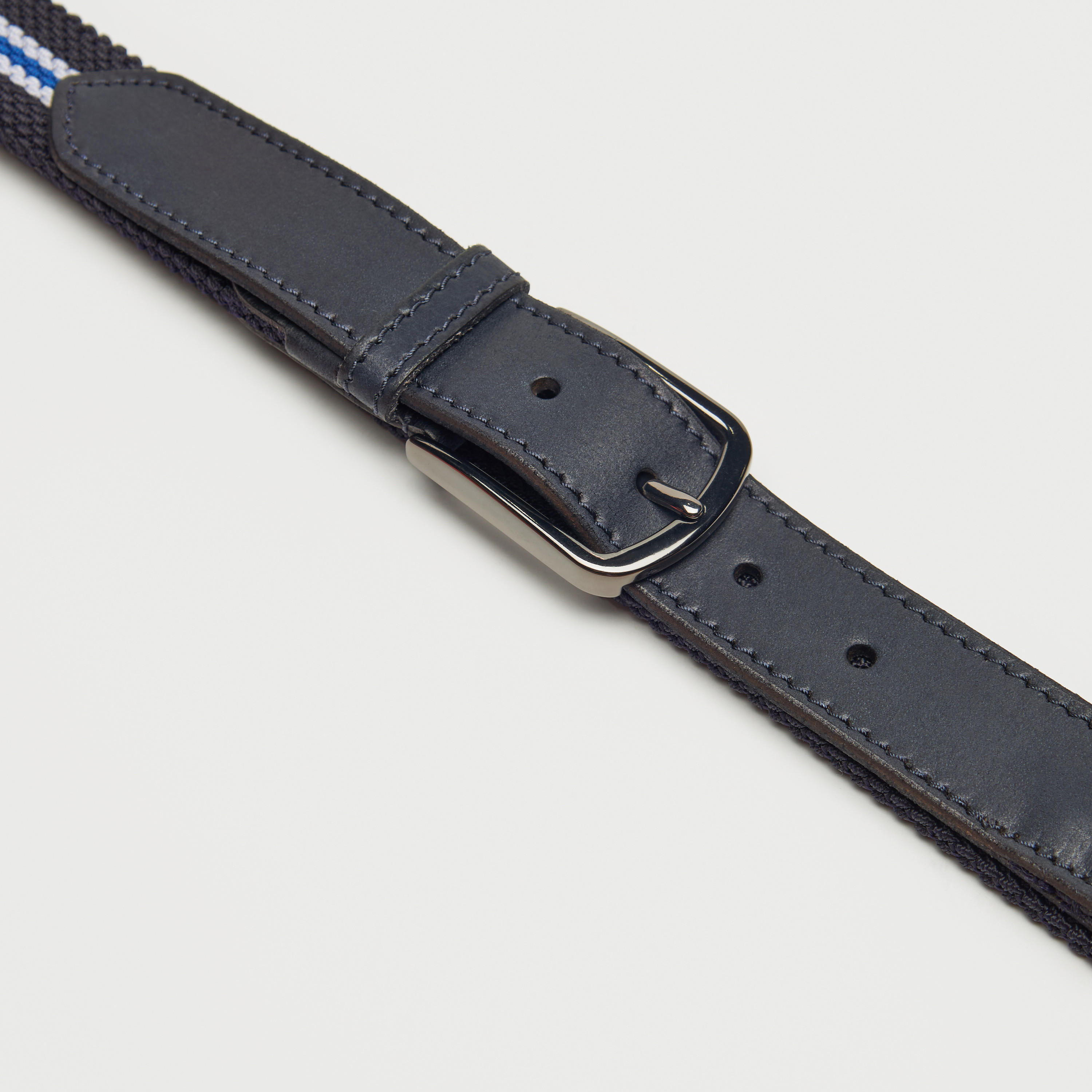 حزام جلد مخطط بإبزيم إغلاق بدبوس-men-beltsandwallets-belts-image-2