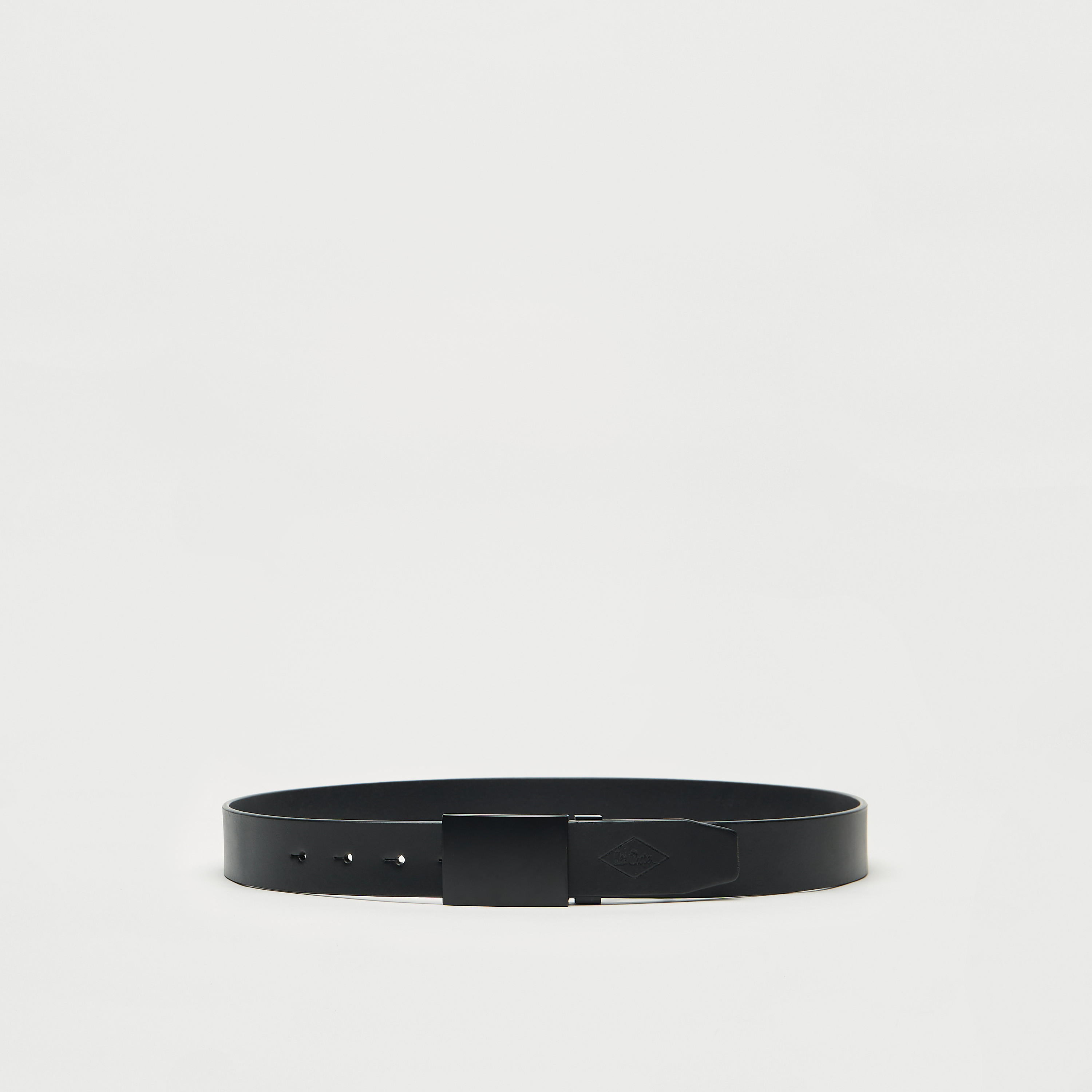 Lee Cooper Solid Leather Belt with Buckle Closure-men-beltsandwallets-belts-image-1