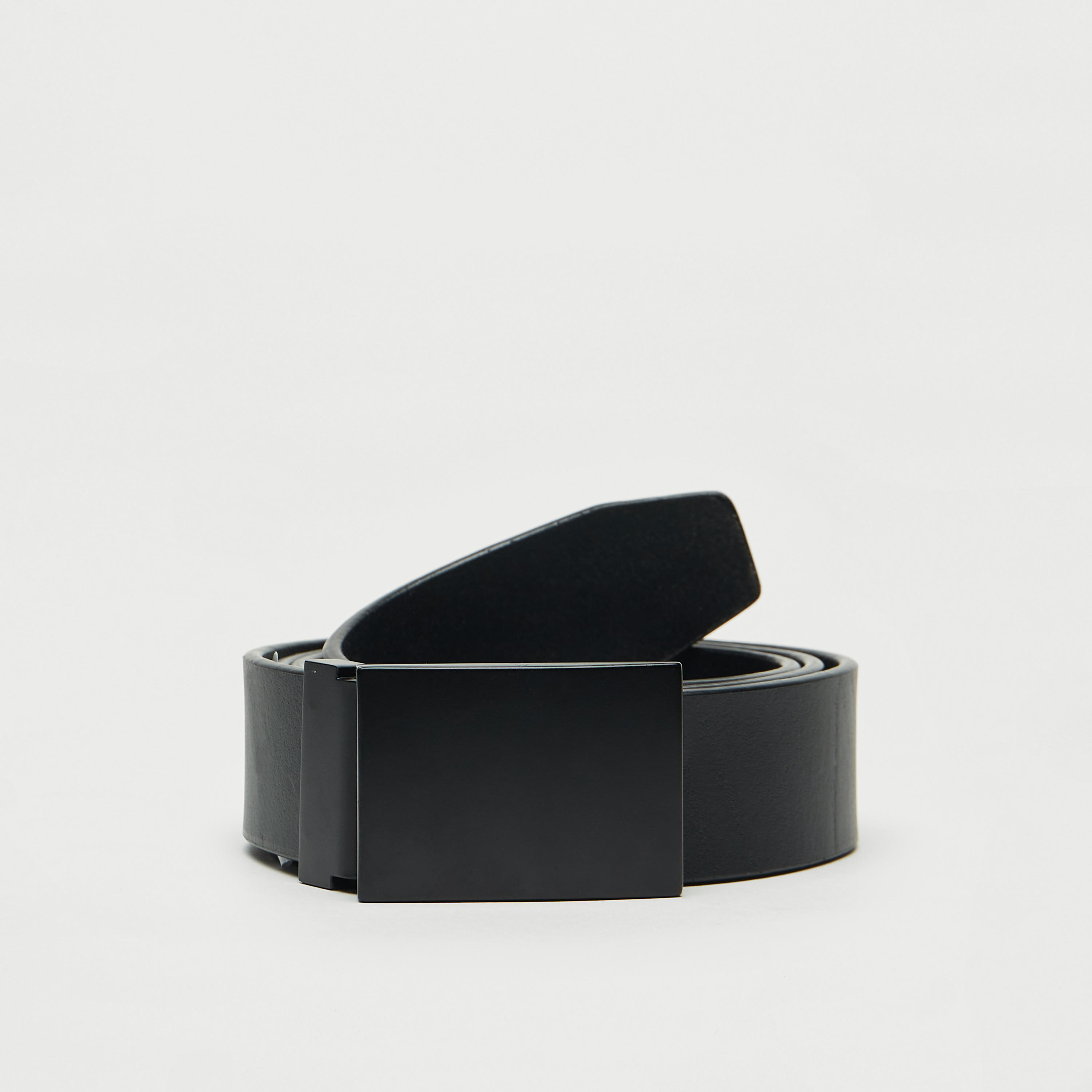 Lee Cooper Solid Leather Belt with Buckle Closure-men-beltsandwallets-belts-image-4