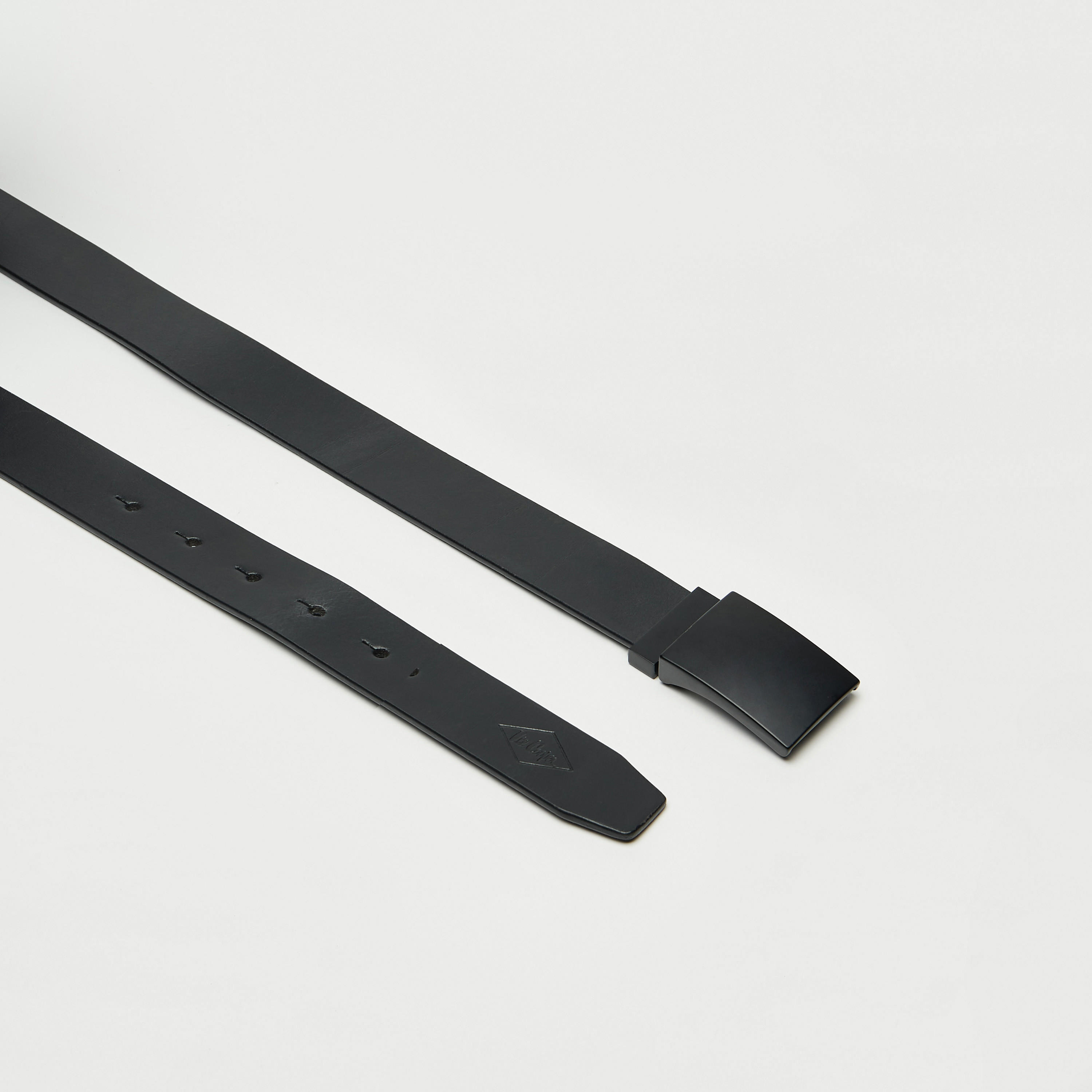 Lee Cooper Solid Leather Belt with Buckle Closure-men-beltsandwallets-belts-image-5