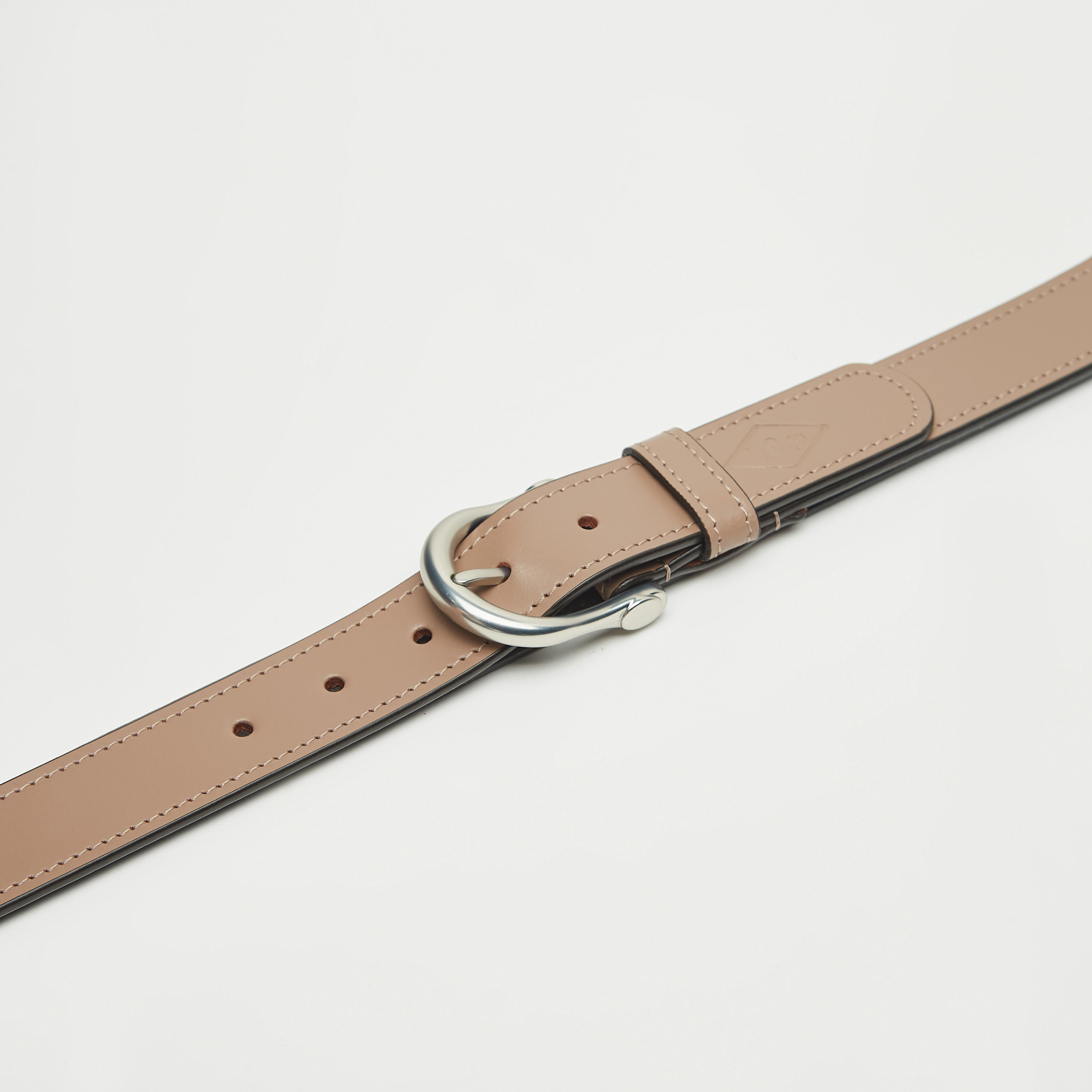 حزام جلد سادة بإبزيم إغلاق بدبوس من لي كوبر-men-beltsandwallets-belts-image-3
