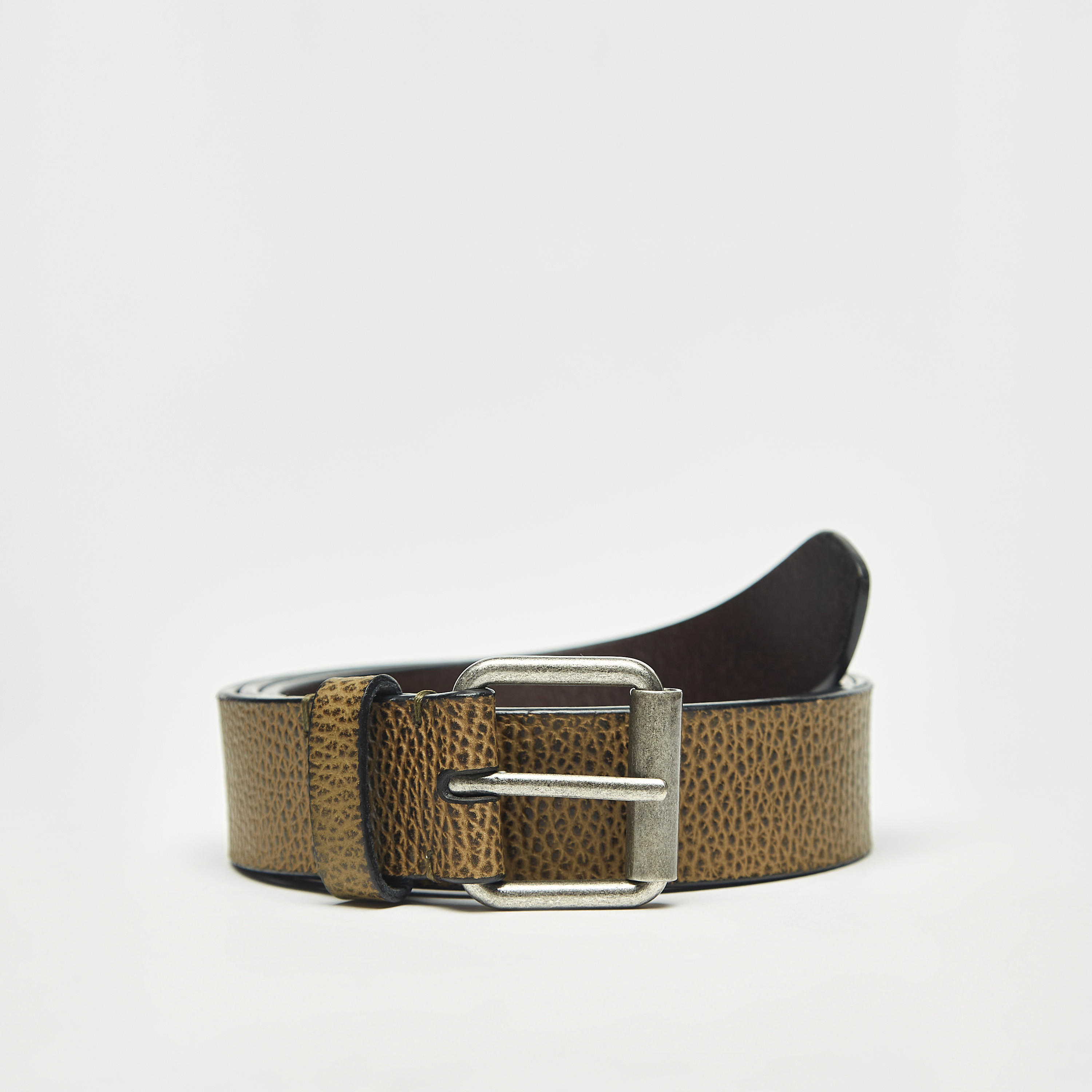 حزام جلد بارز الملمس بإبزيم دبوس-men-beltsandwallets-belts-image-4