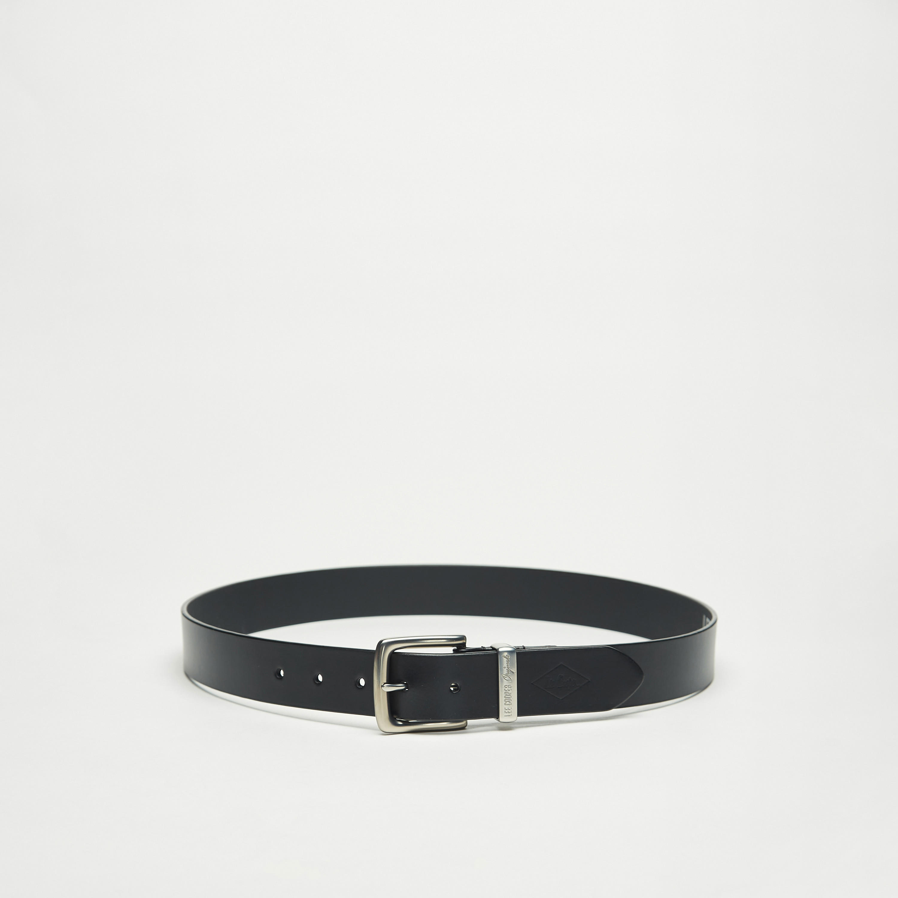 Lee Cooper Solid Leather Belt with Pin Buckle Closure-men-beltsandwallets-belts-image-5