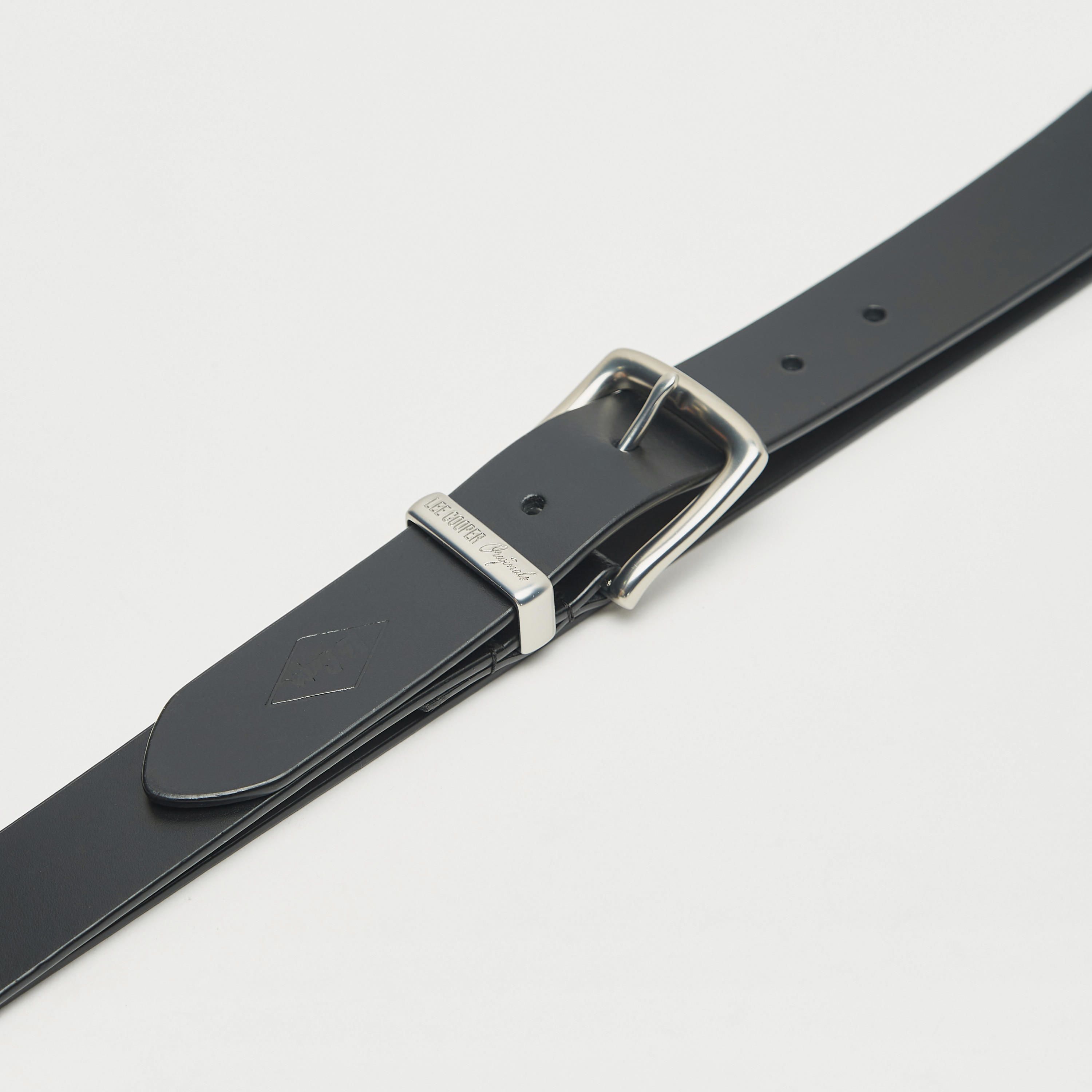Lee Cooper Solid Leather Belt with Pin Buckle Closure-men-beltsandwallets-belts-image-3