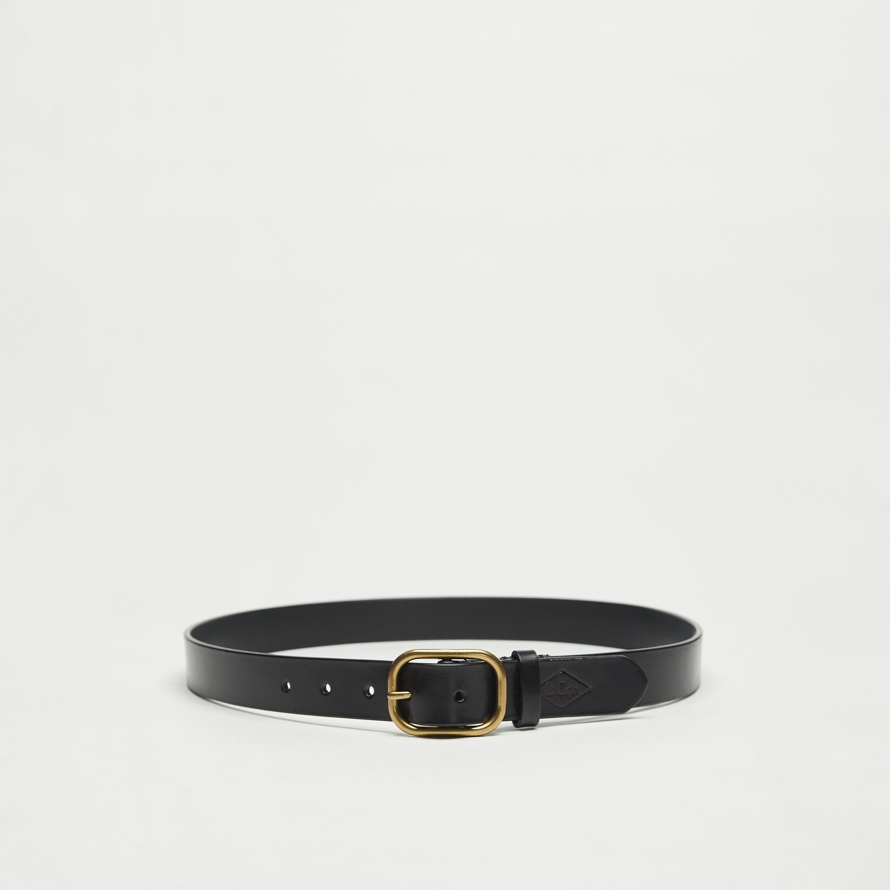 حزام جلد سادة بإبزيم إغلاق بدبوس من لي كوبر-men-beltsandwallets-belts-image-5