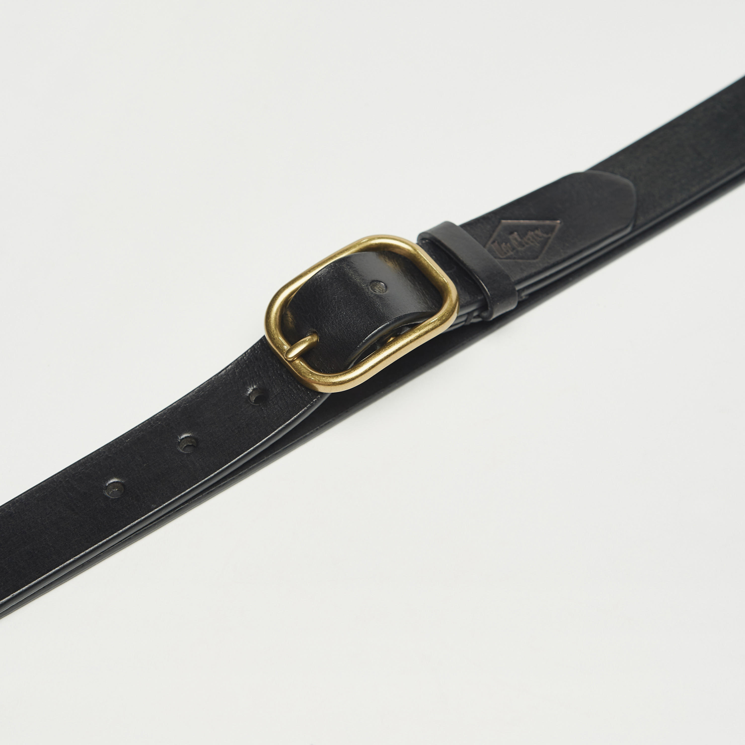 حزام جلد سادة بإبزيم إغلاق بدبوس من لي كوبر-men-beltsandwallets-belts-image-3