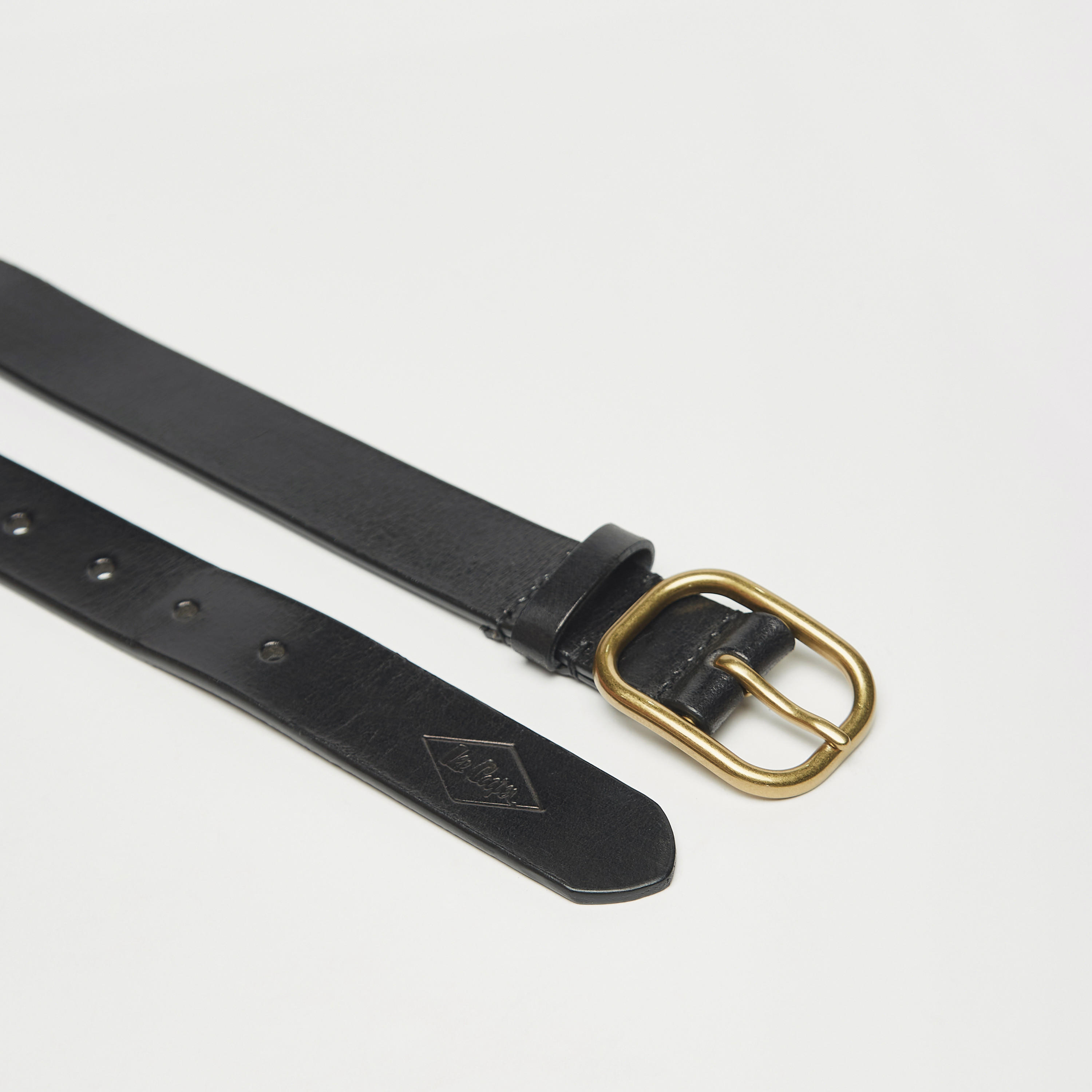 حزام جلد سادة بإبزيم إغلاق بدبوس من لي كوبر-men-beltsandwallets-belts-image-2
