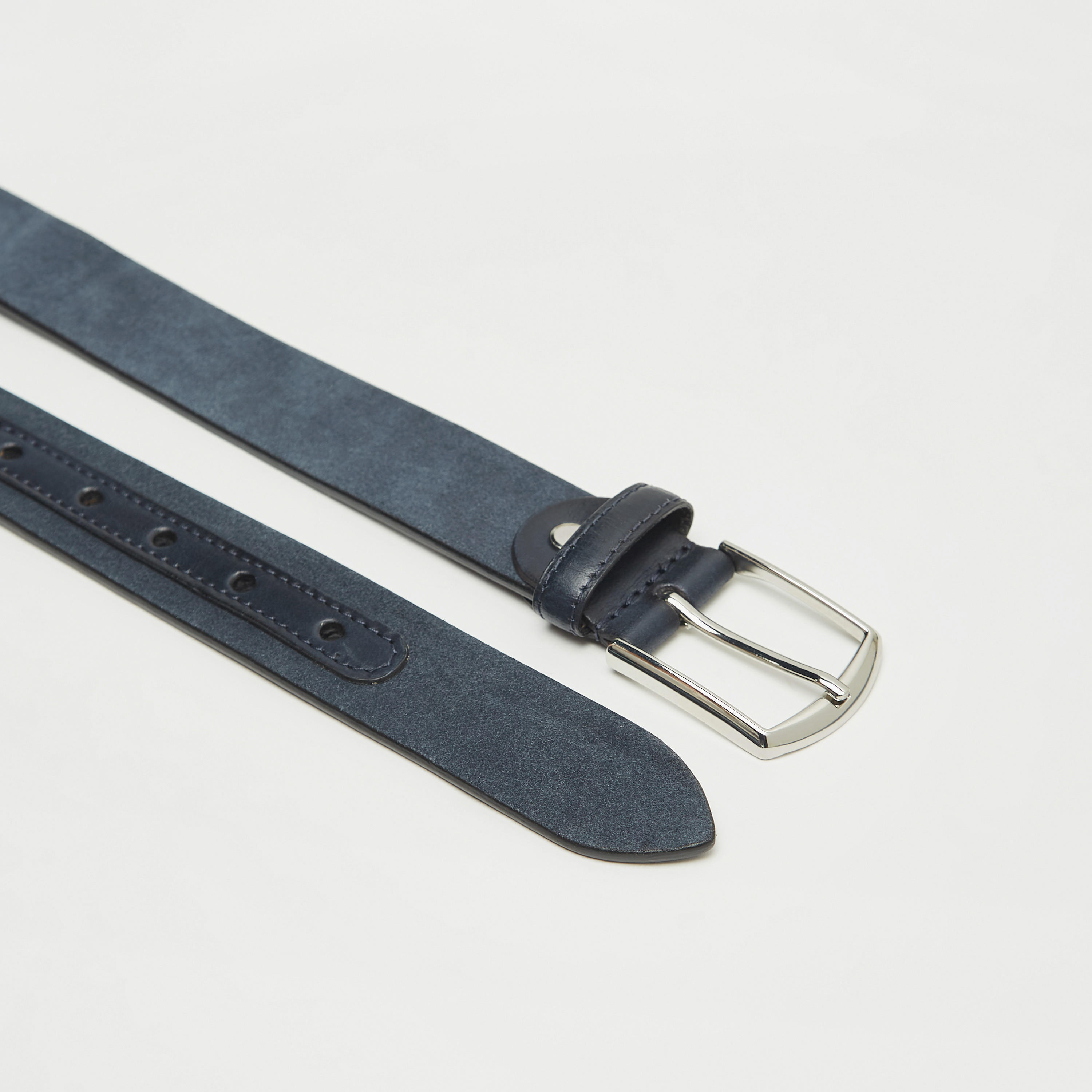 حزام جلد سادة بإبزيم بدبوس للإغلاق-men-beltsandwallets-belts-image-5