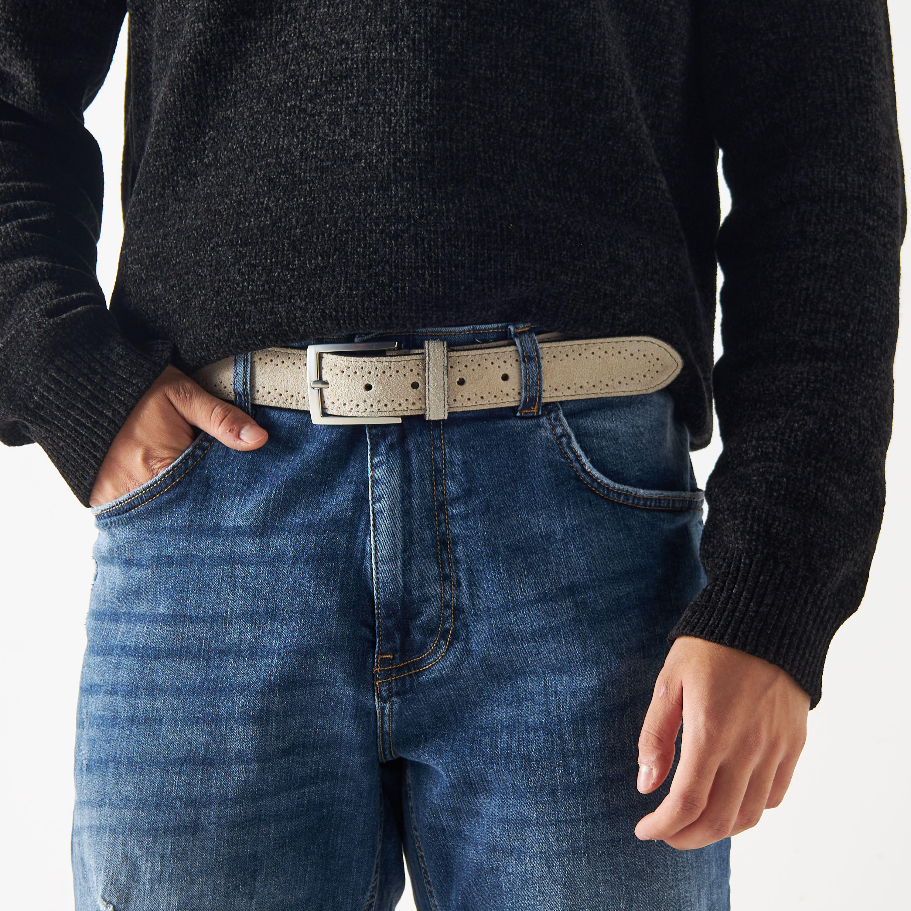 حزام جلد بارز الملمس بإبزيم دبوس-men-beltsandwallets-belts-image-2