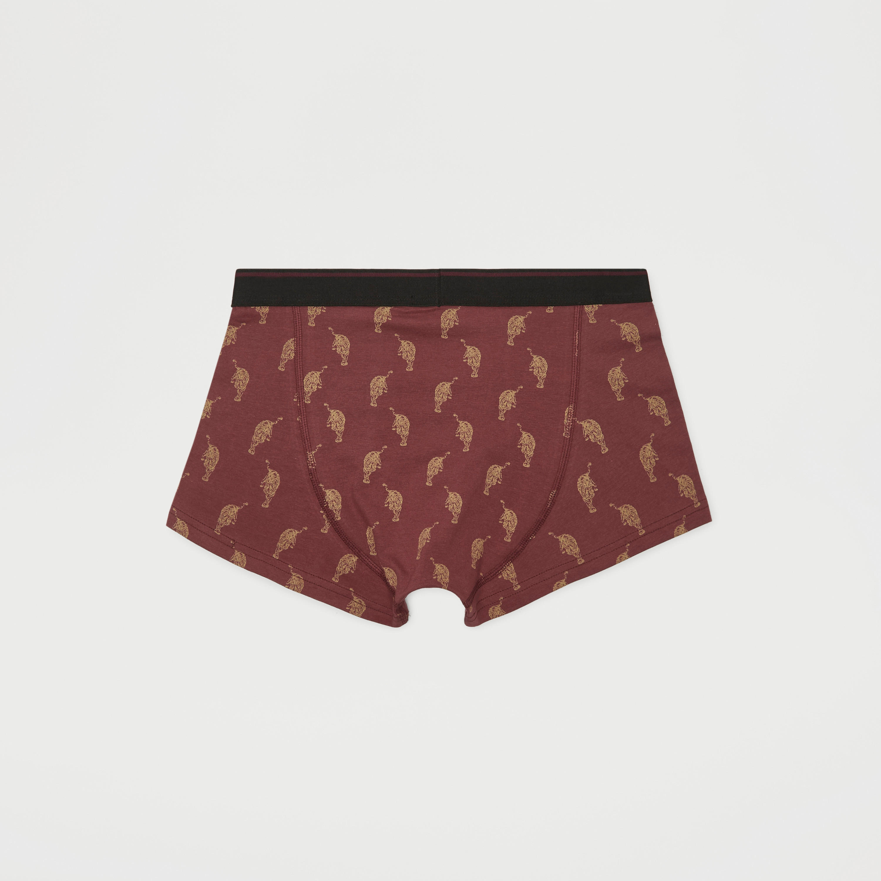شورتات ترانك بخصر مطّاطي وطبعات متنوعة - طقم من 3 قطع-men-clothing-innerwear-underwear-image-3