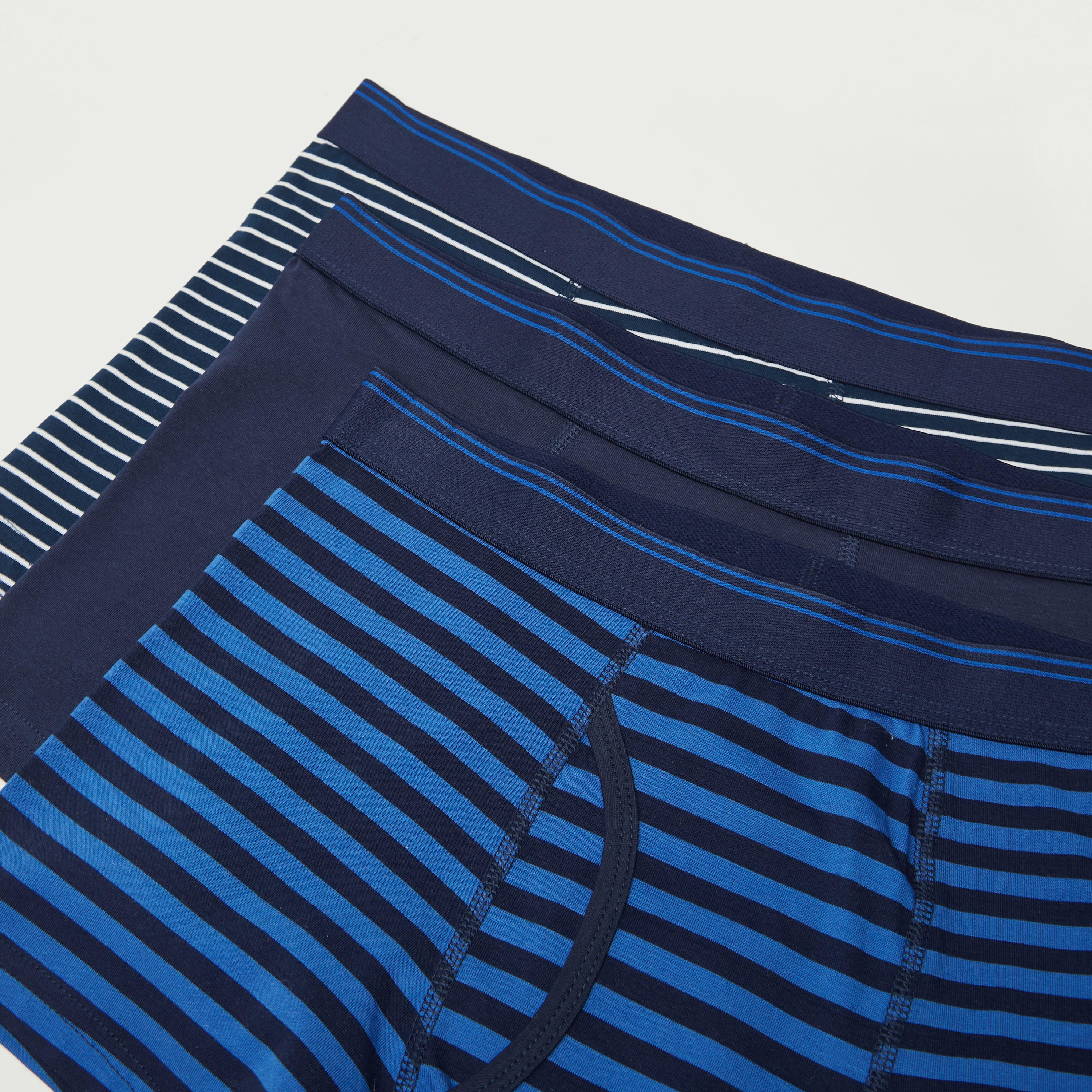 Set of 3 - Assorted Trunks with Elasticated Waistband-men-clothing-innerwear-underwear-image-2