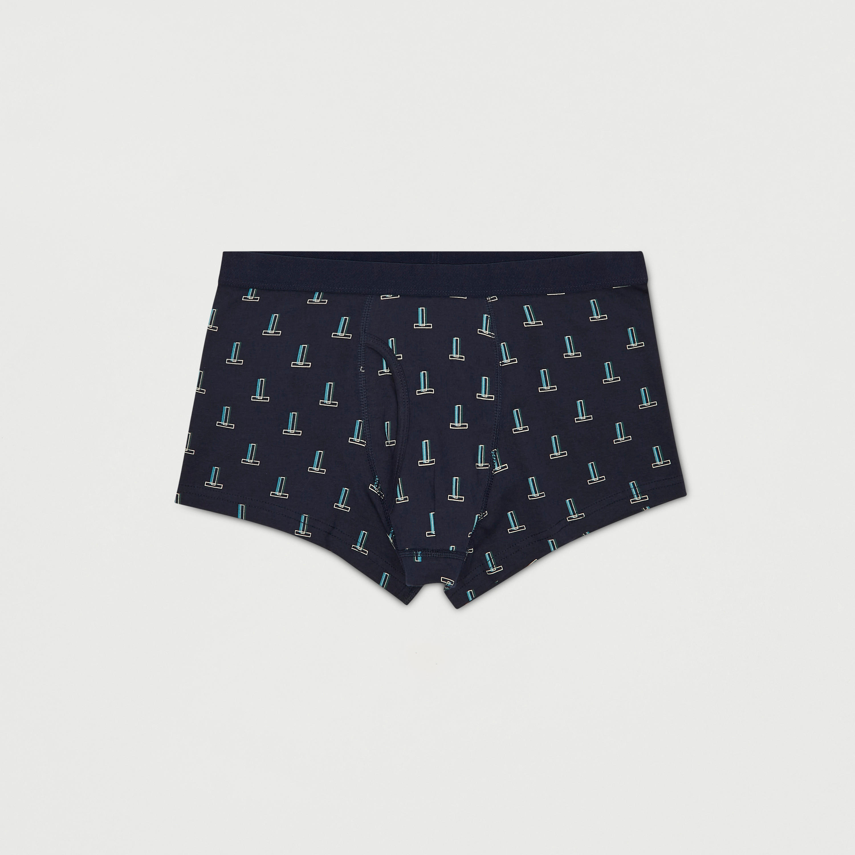 شورت ترانك بخصر مطّاطي - طقم 3 قطع متنوعة-men-clothing-innerwear-underwear-image-3