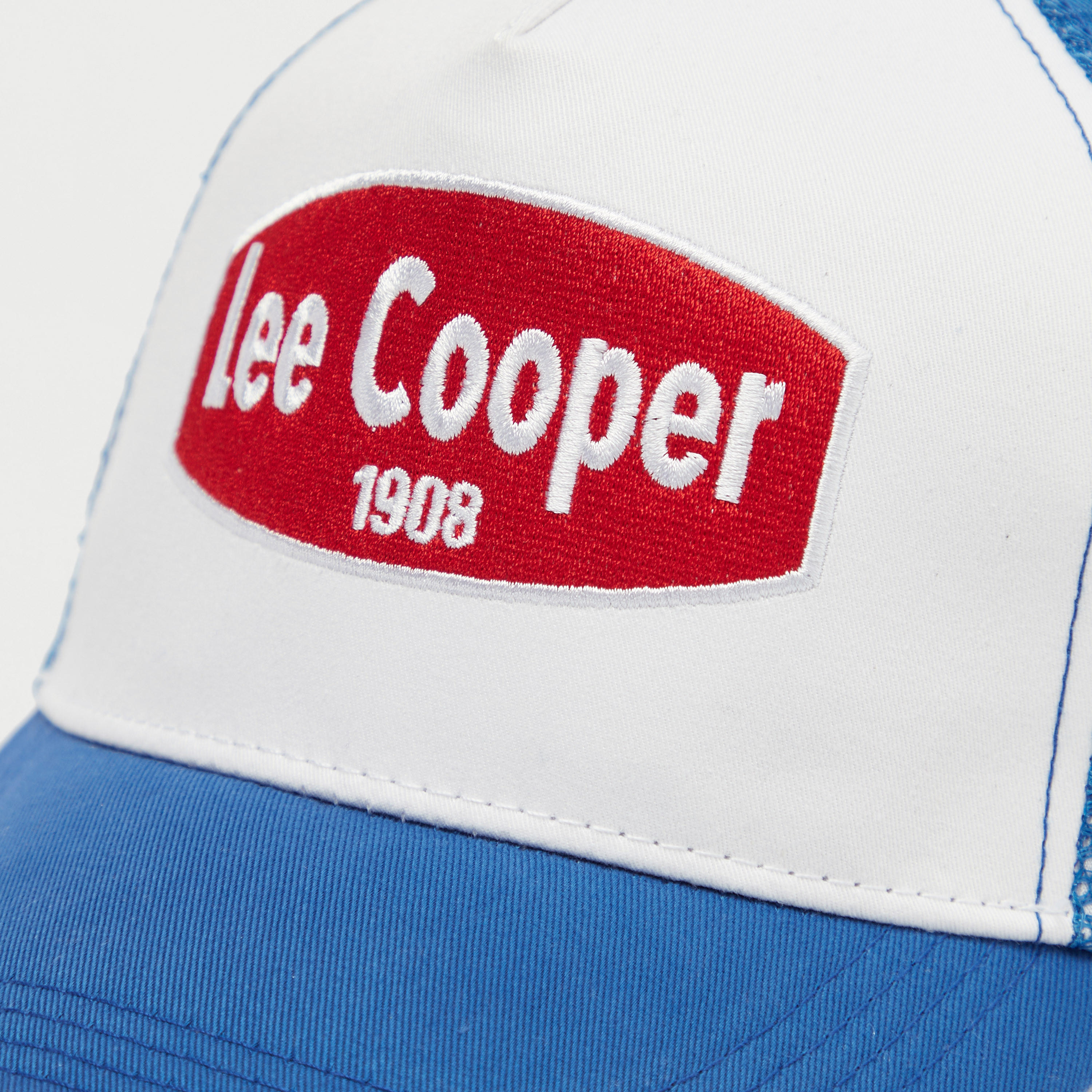 Lee Cooper Logo Detail Cap with Snap Strap-men-caps-image-3
