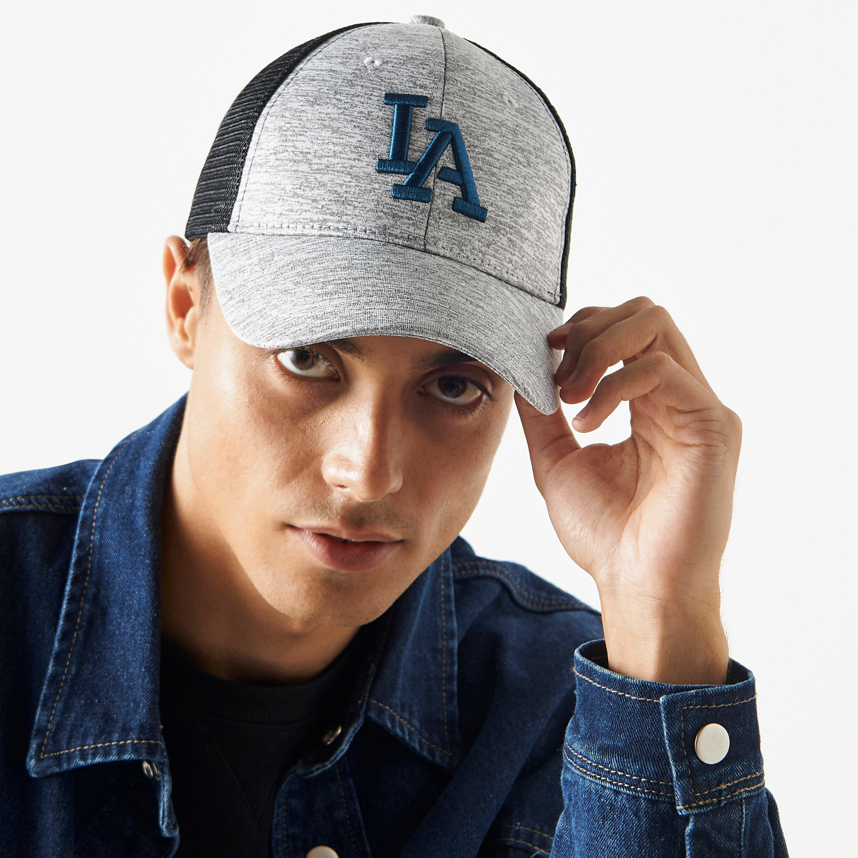 كاب مطرّز بزر إغلاق كبّاس-men-caps-image-4
