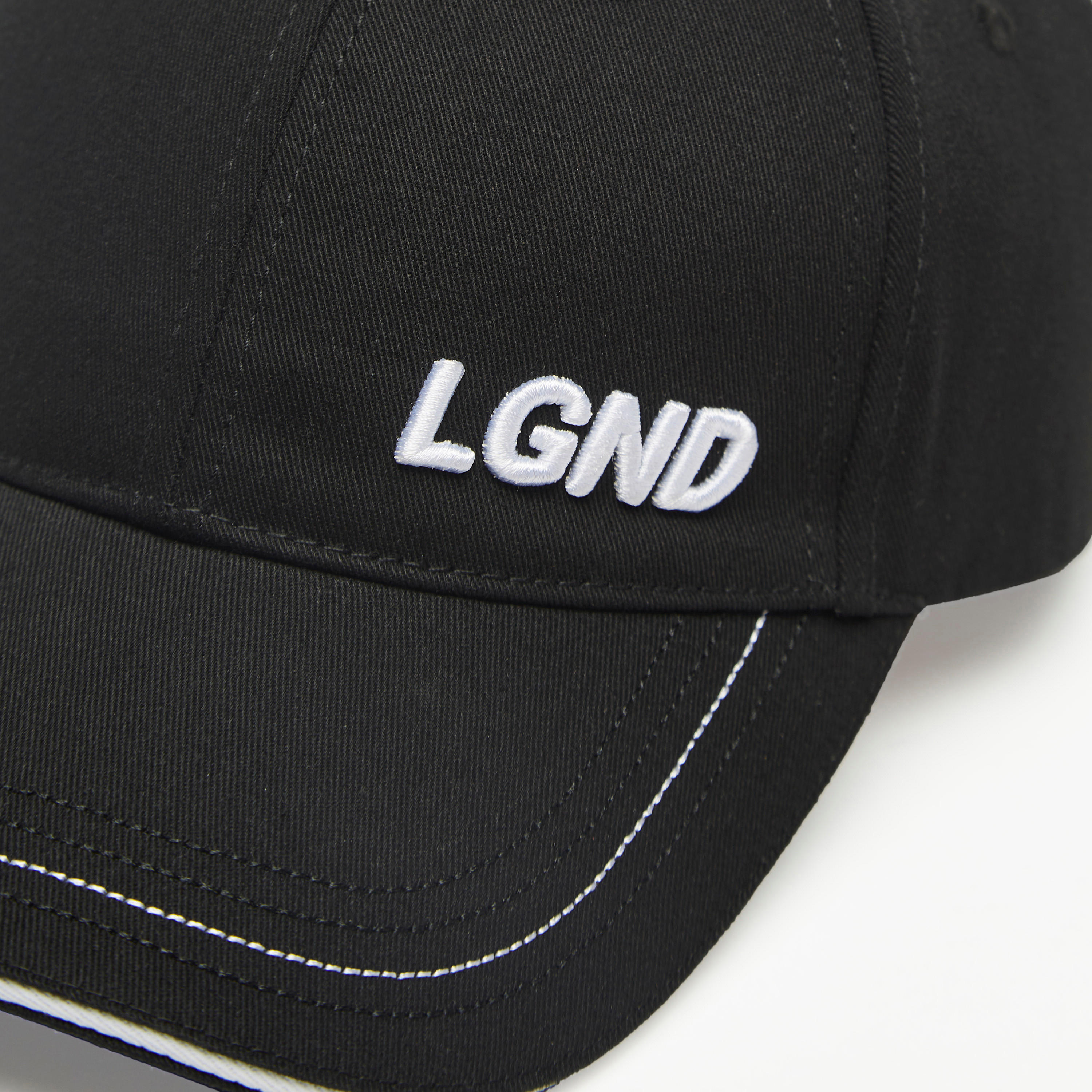 Typography Embroidered Cap with Adjustable Strap-men-caps-image-3