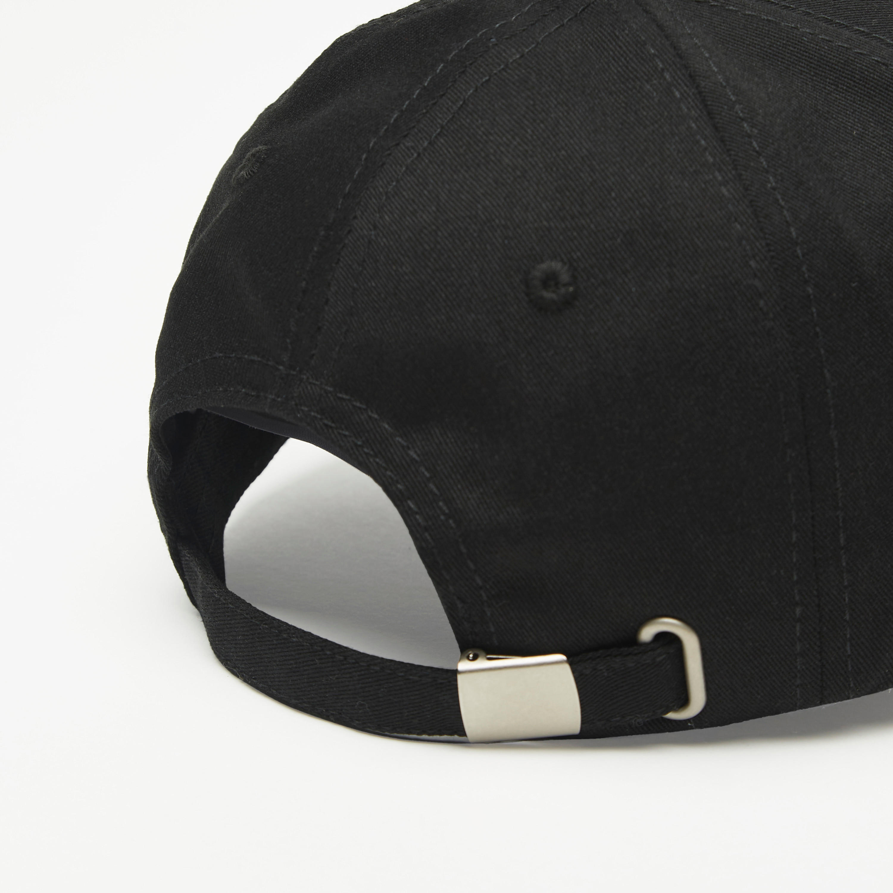 Typography Embroidered Cap with Adjustable Strap-men-caps-image-4