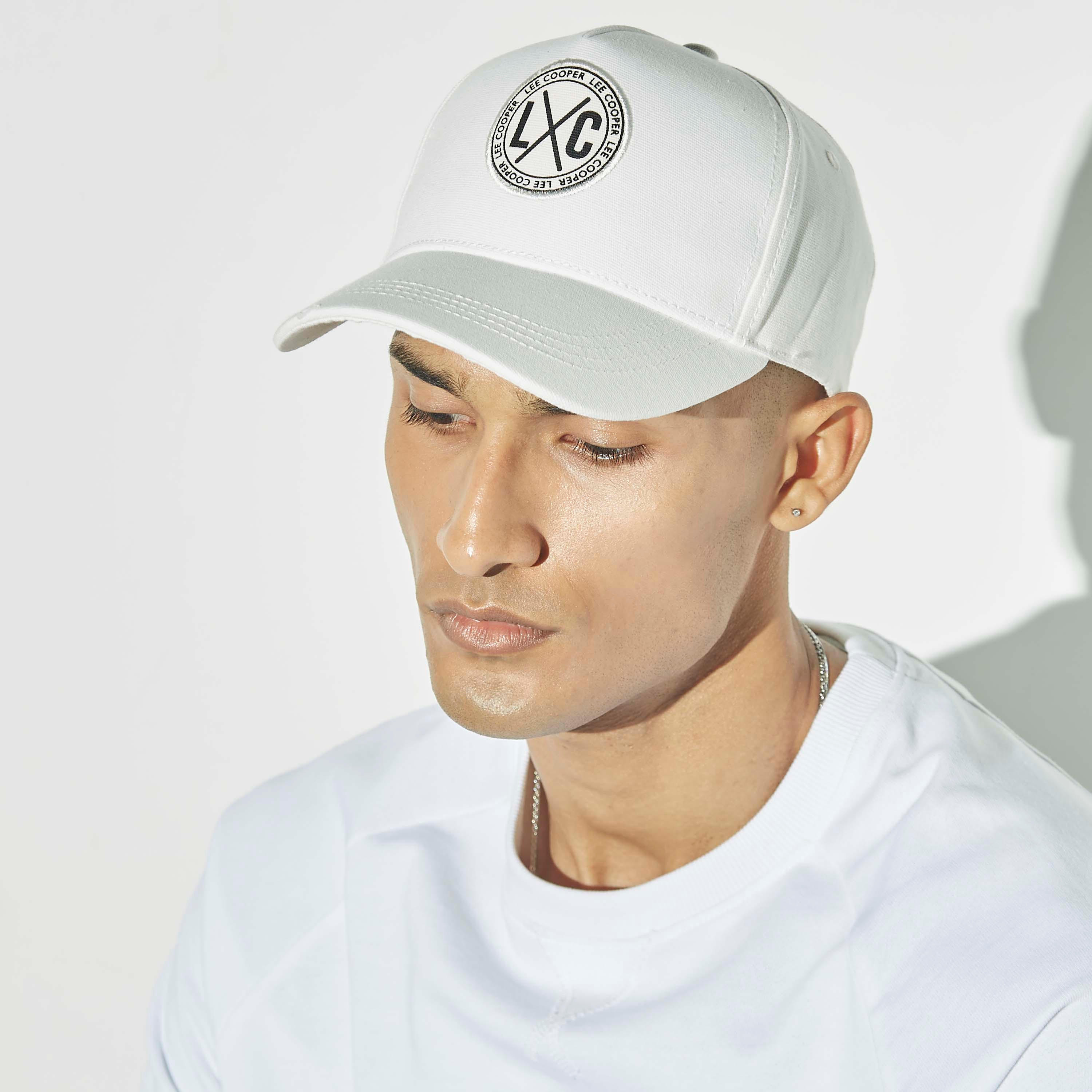 Lee Cooper Logo Detail Cap with Adjustable Strap-men-caps-image-2