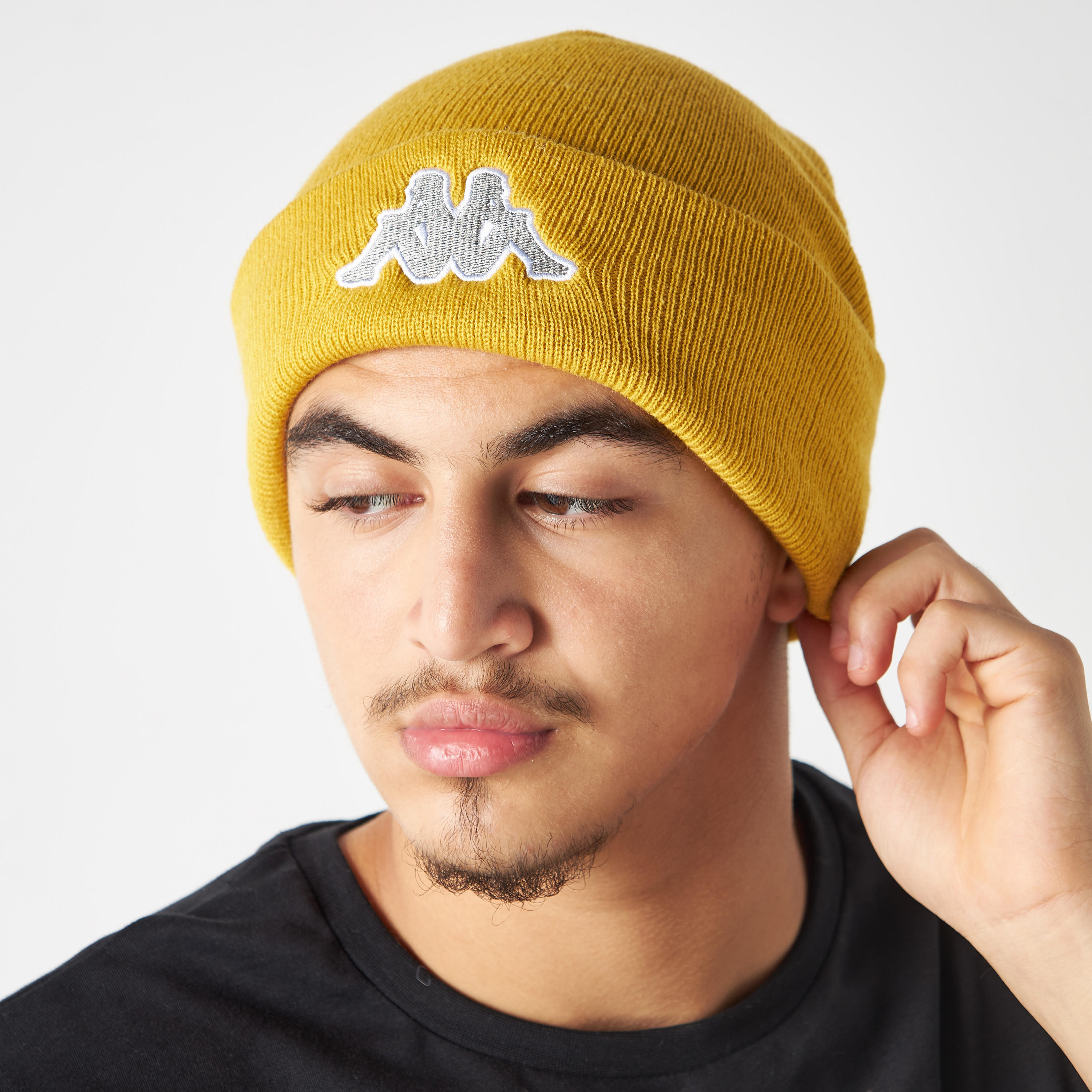 Set of 3 - Kappa Textured Beanie-men-clothing-sportswearandactivewear-accessories-image-2