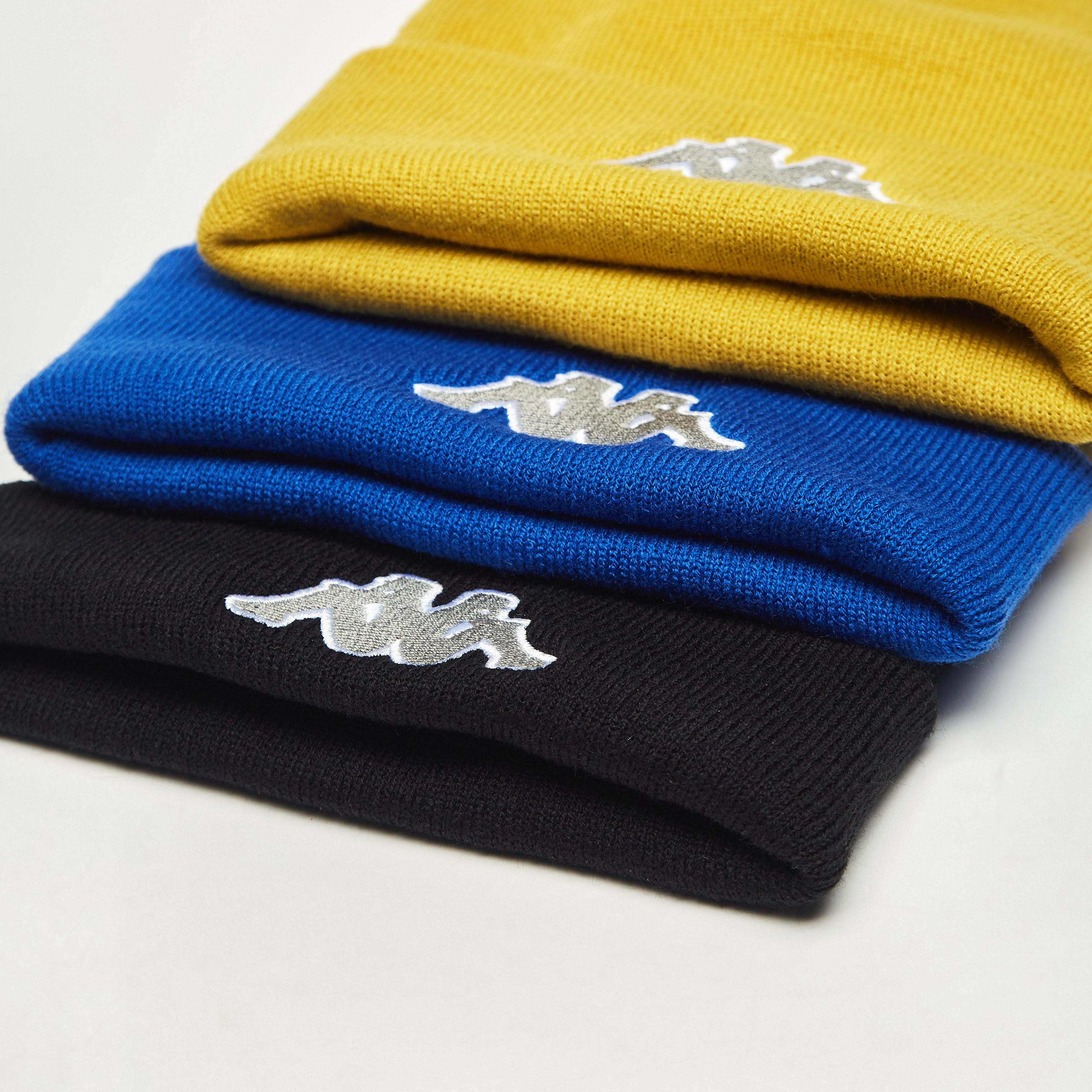 Set of 3 - Kappa Textured Beanie-men-clothing-sportswearandactivewear-accessories-image-6