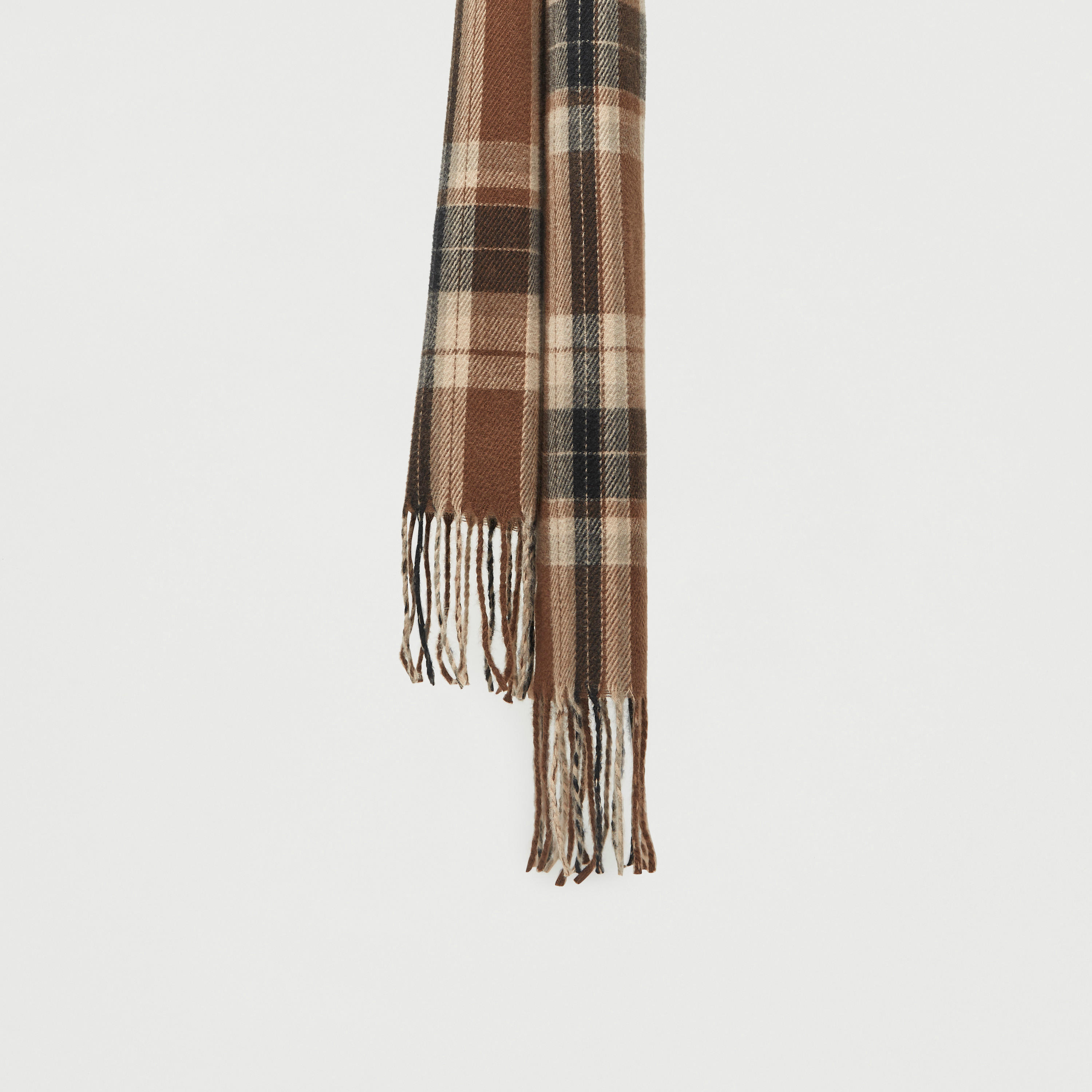 Checked Scarf with Fringes-men-scarvesandgloves-image-3