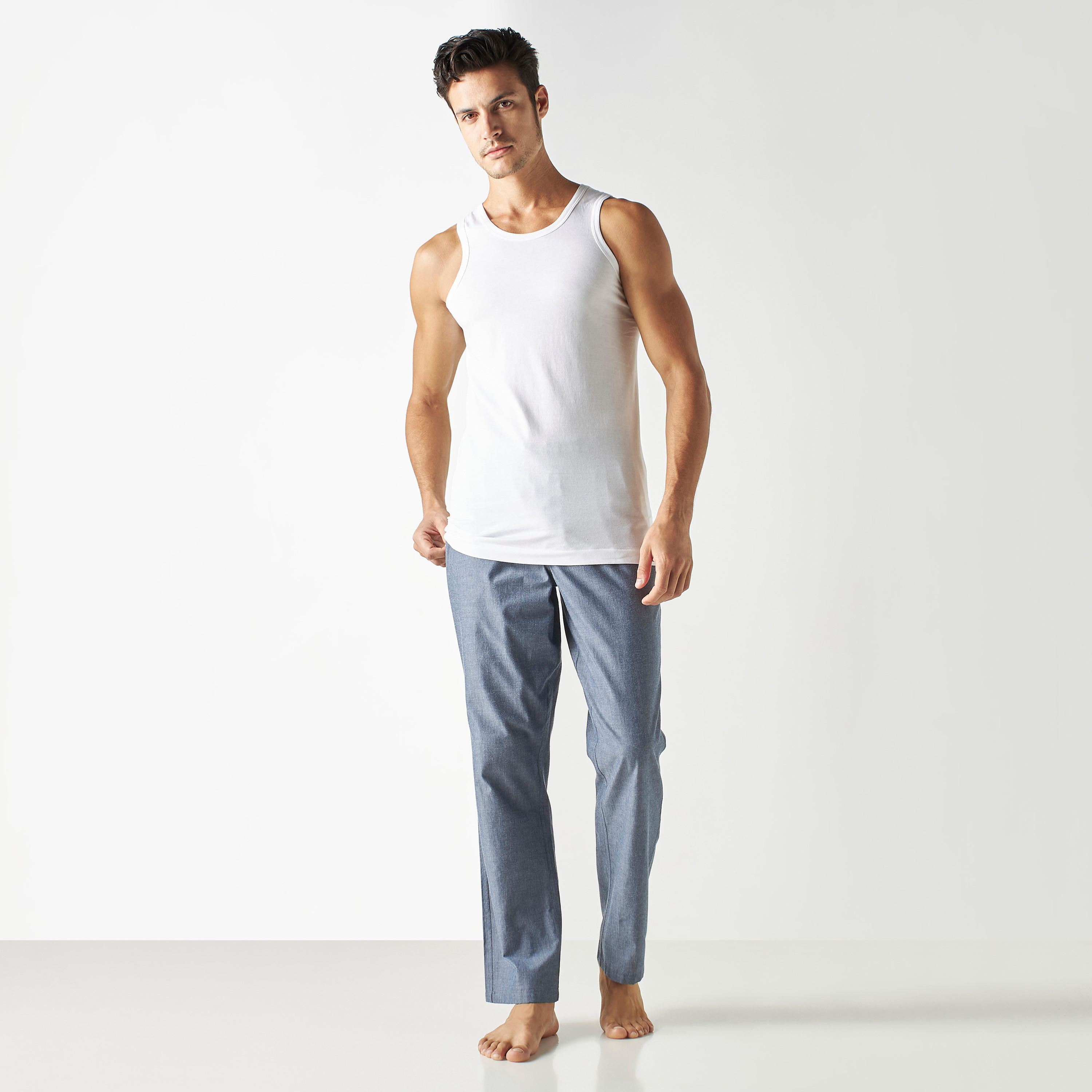 فيست بياقة مستديرة - طقم من 3 قطع-men-clothing-tshirtsandpolos-vests-image-3