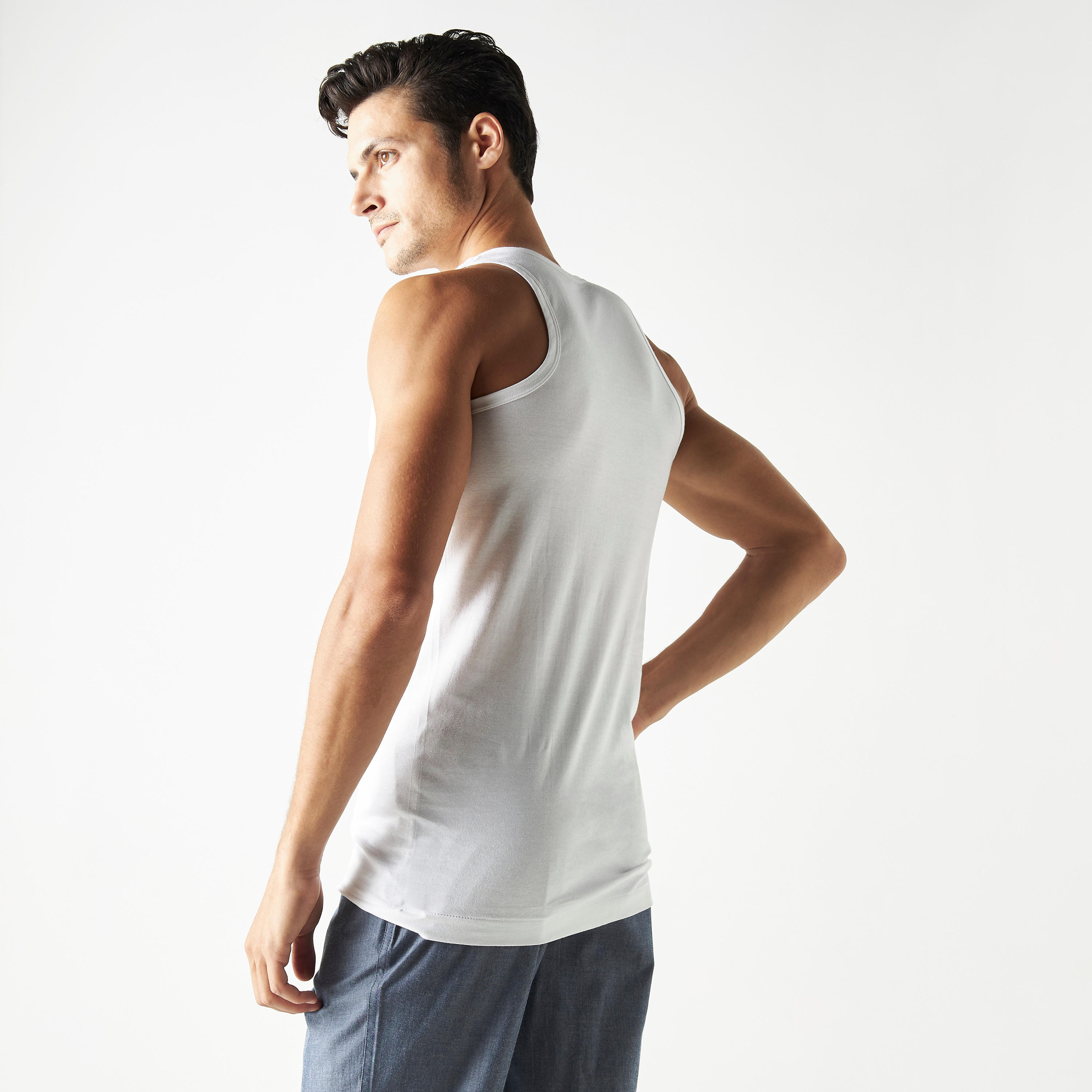 فيست بياقة مستديرة - طقم من 3 قطع-men-clothing-tshirtsandpolos-vests-image-2