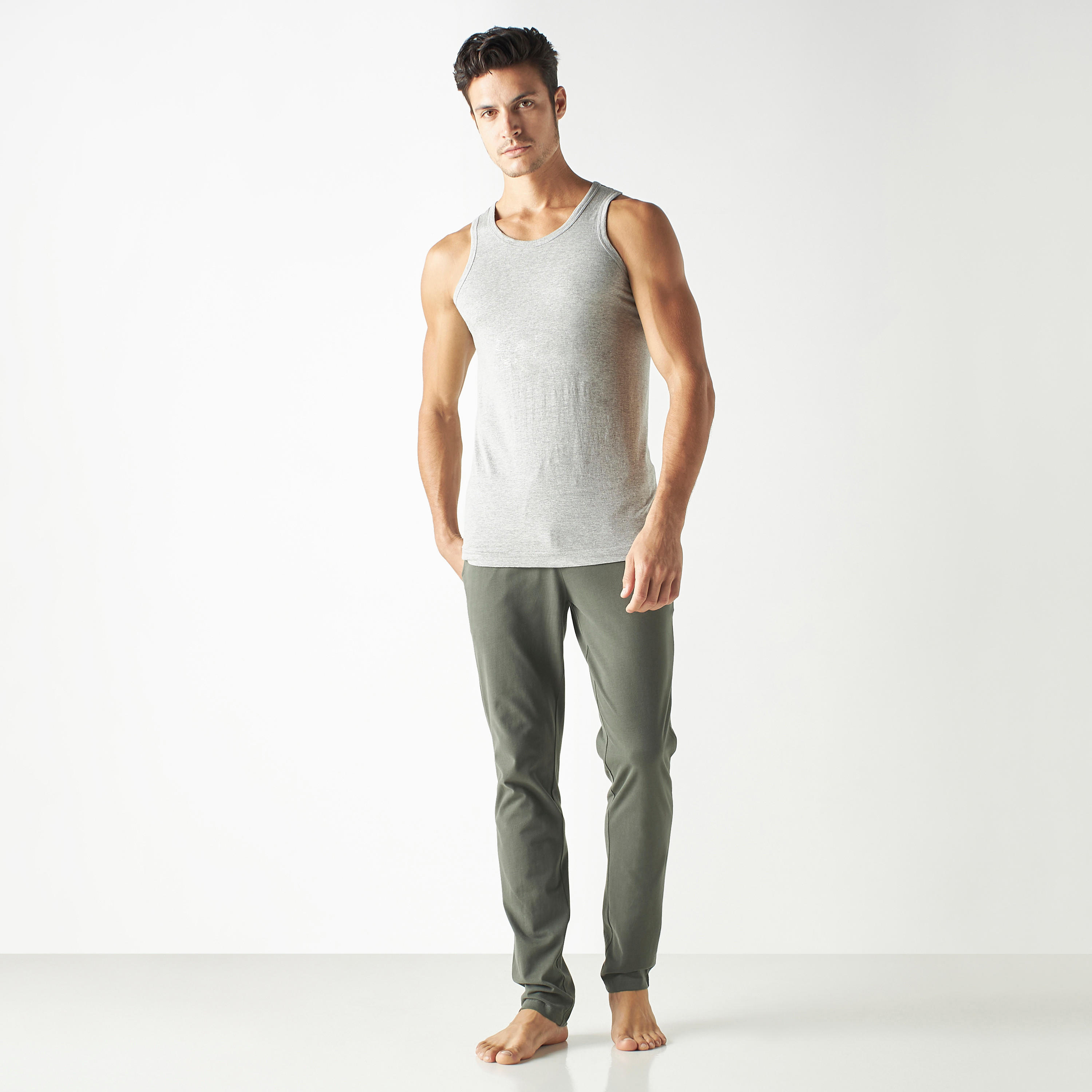 فيست بياقة مستديرة - طقم من 3 قطع-men-clothing-tshirtsandpolos-vests-image-3