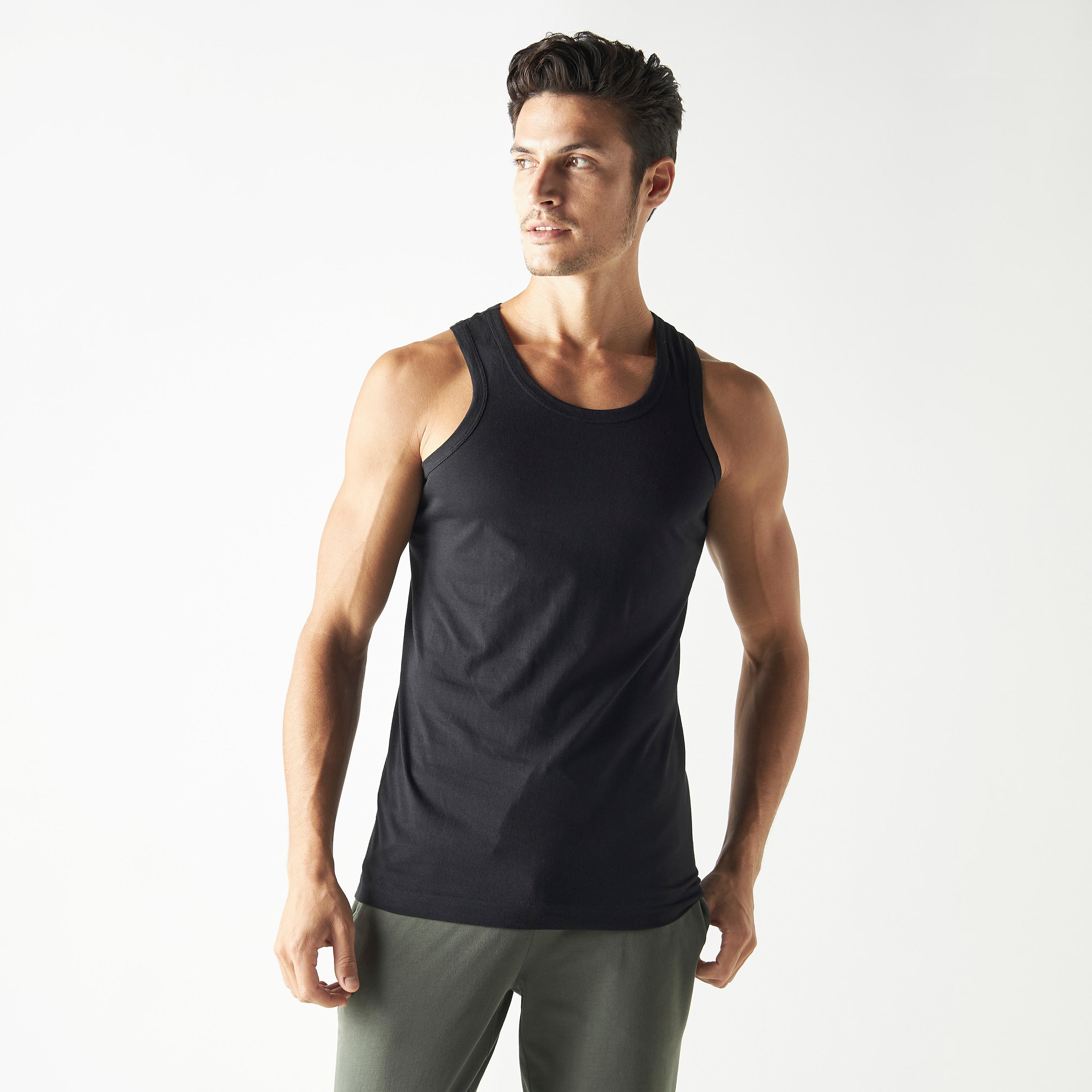 فيست بياقة مستديرة - طقم من 3 قطع-men-clothing-tshirtsandpolos-vests-image-7