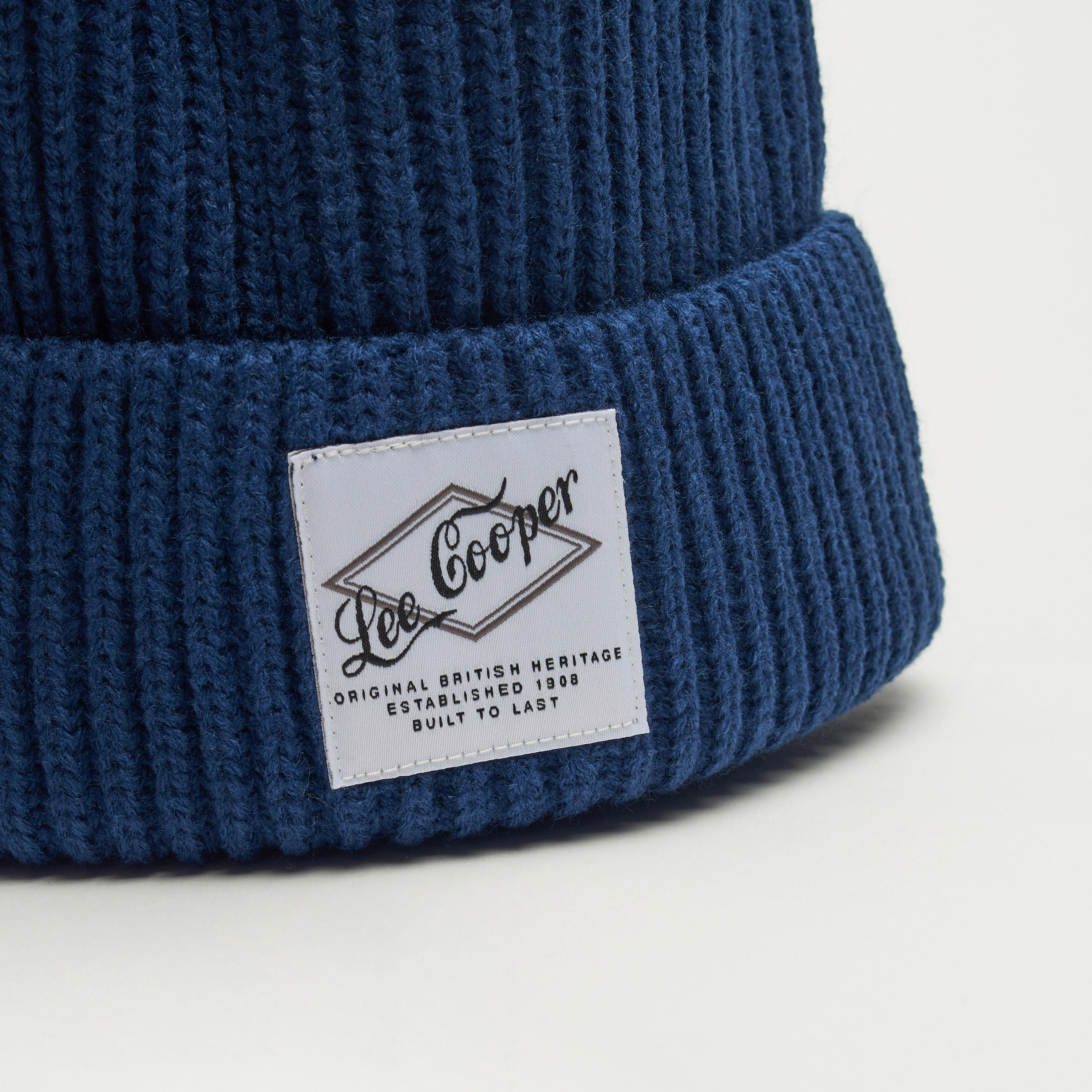 Lee Cooper Applique Detail Beanie Cap-men-caps-image-4