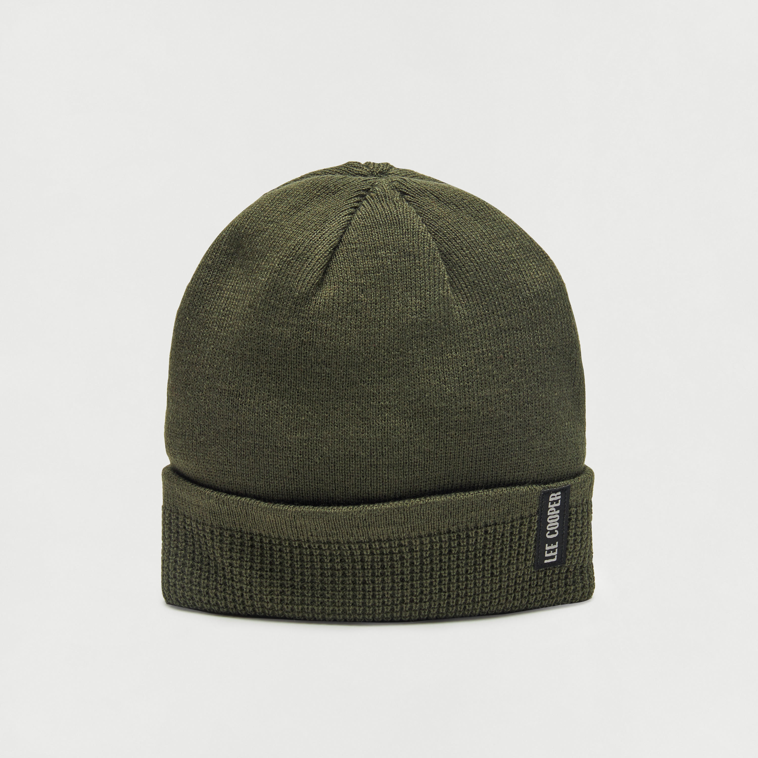 Lee Cooper Textured Beanie-men-caps-image-3