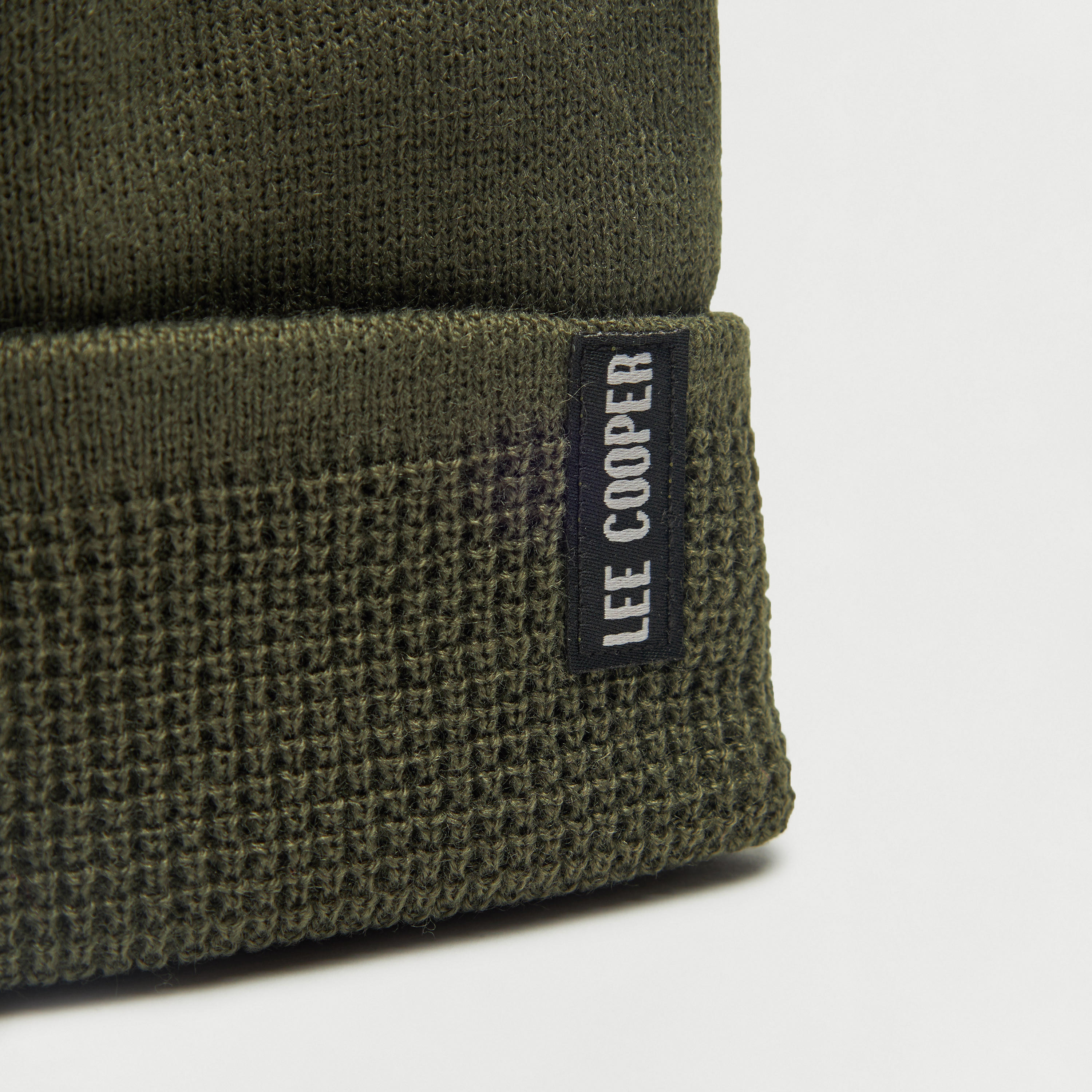 Lee Cooper Textured Beanie-men-caps-image-4