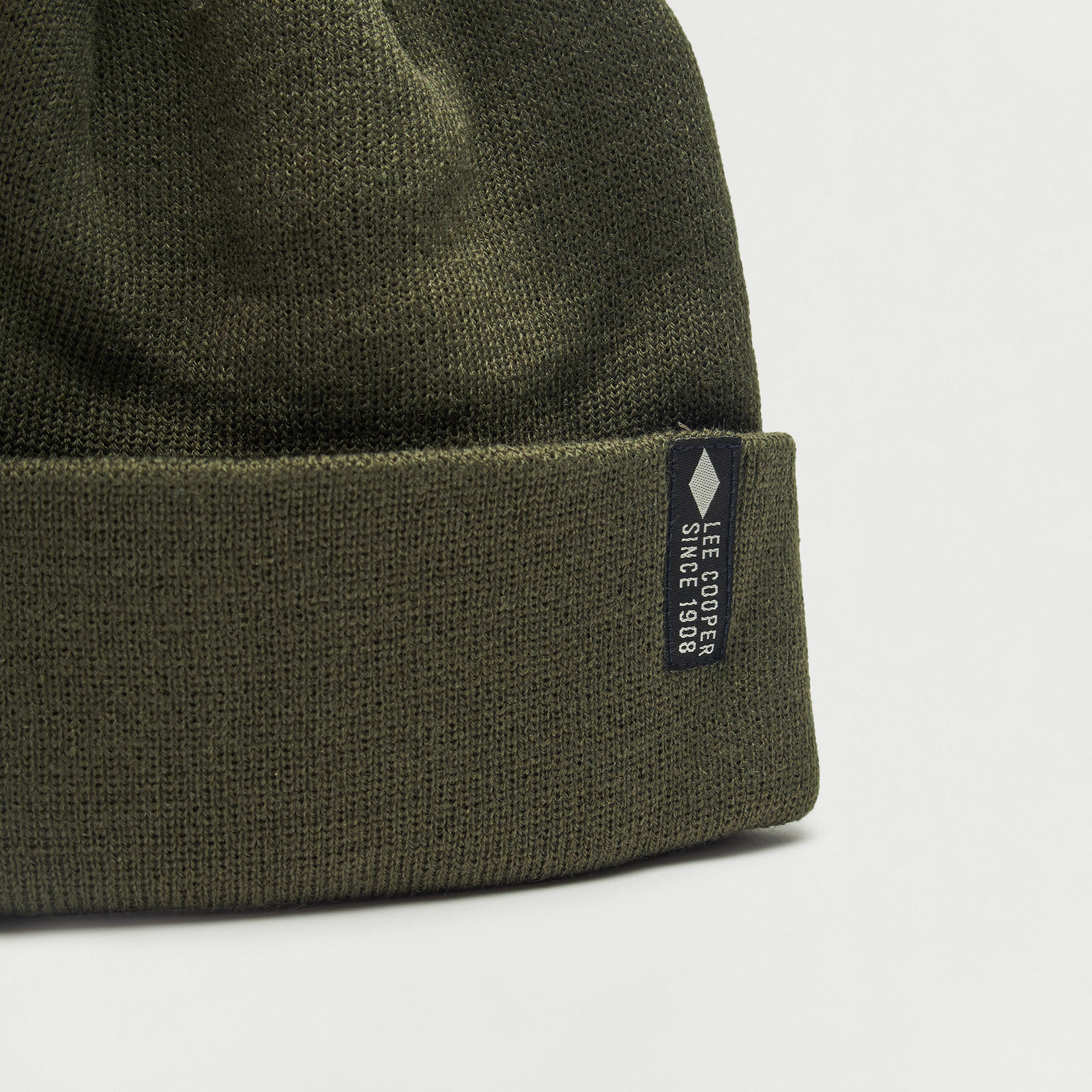 Lee Cooper Textured Beanie-men-caps-image-4