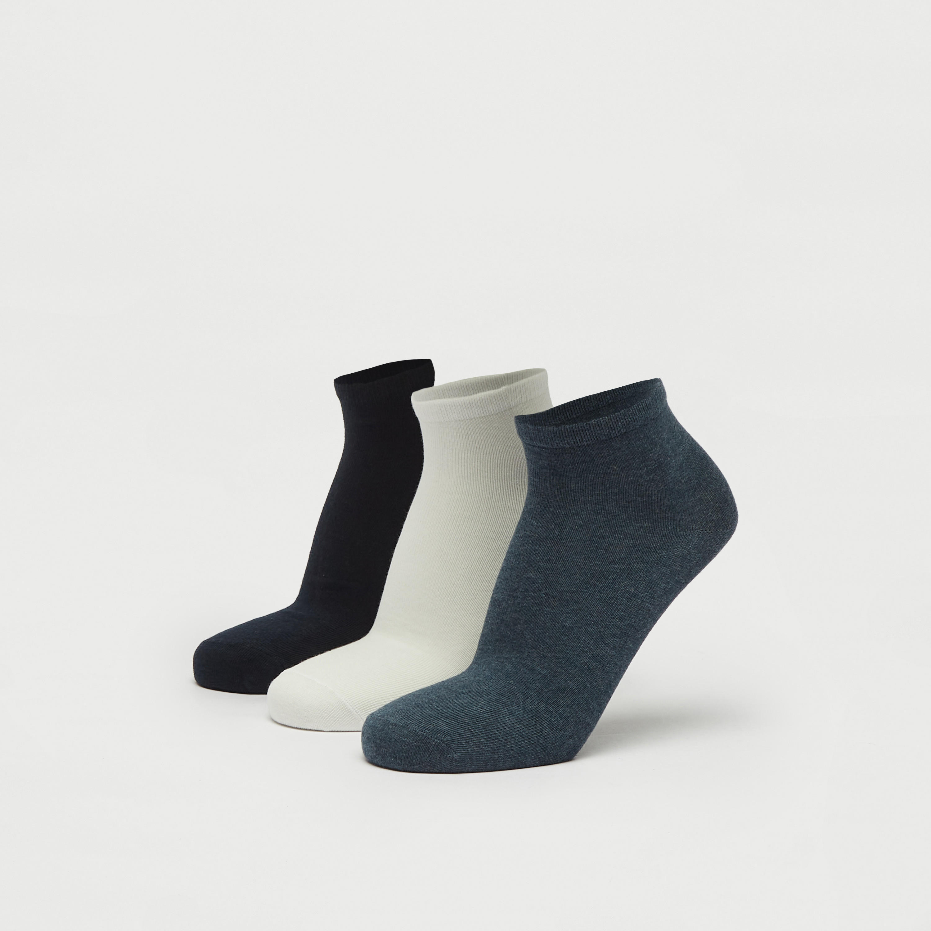 طقم جوارب 3 أزواج بطول الكاحل-men-socks-image-4