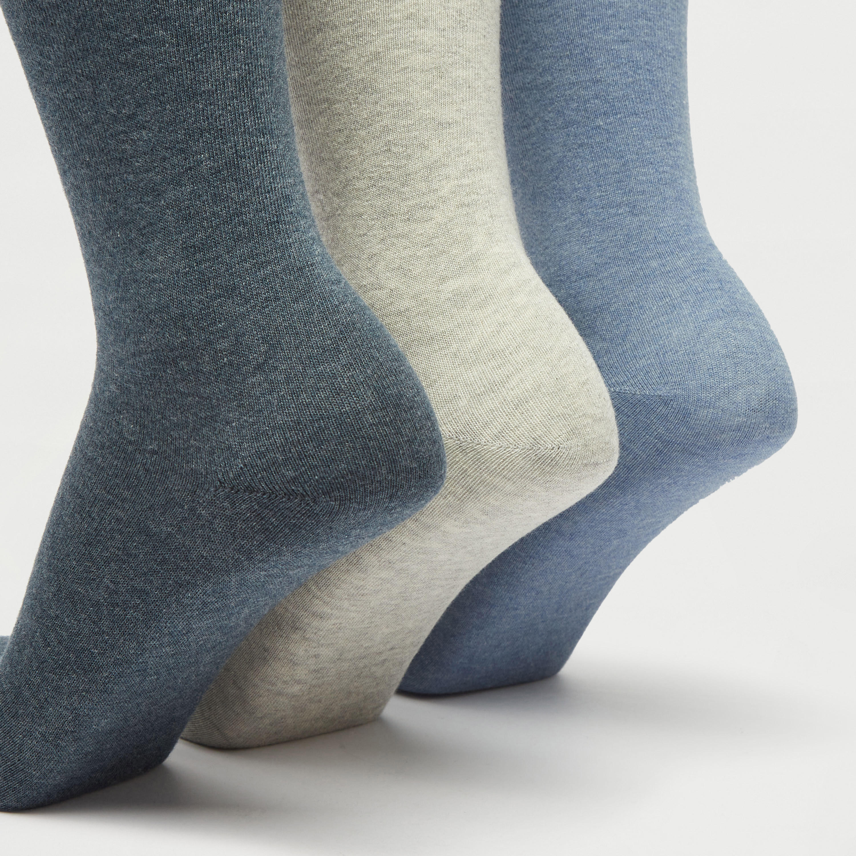 جوارب بطول ربلة الساق - طقم من 3 أزواج-men-socks-image-4