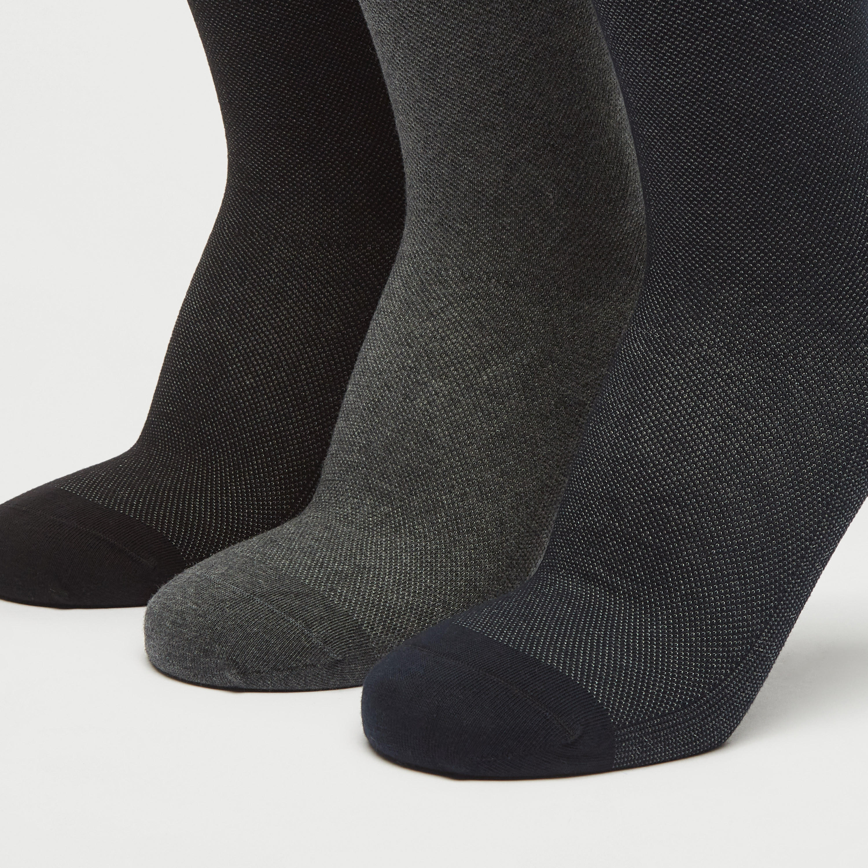 جوارب بطول ربلة الساق - طقم من 3 أزواج-men-socks-image-3