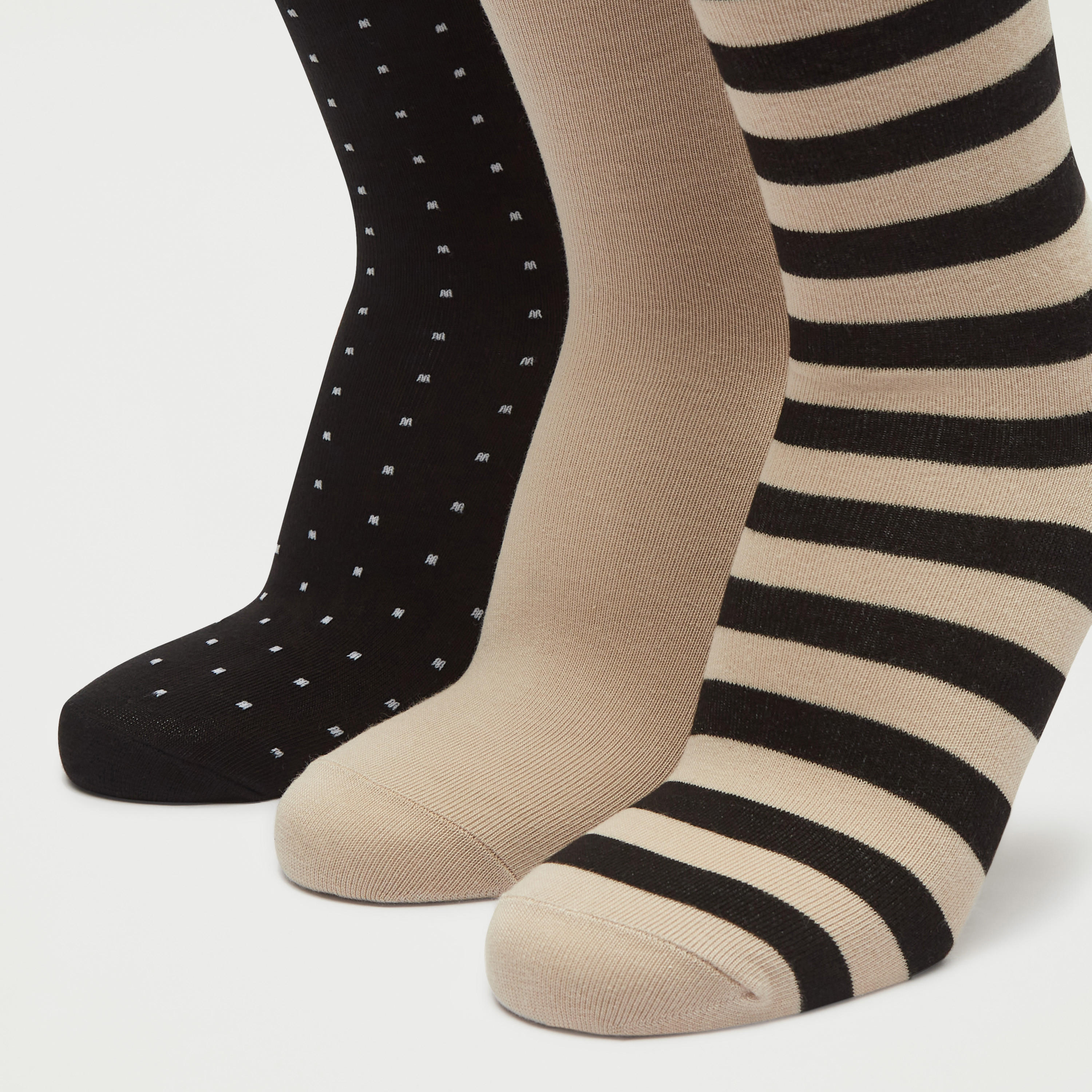 Set of 3 - Assorted Crew Length Socks-men-socks-image-3