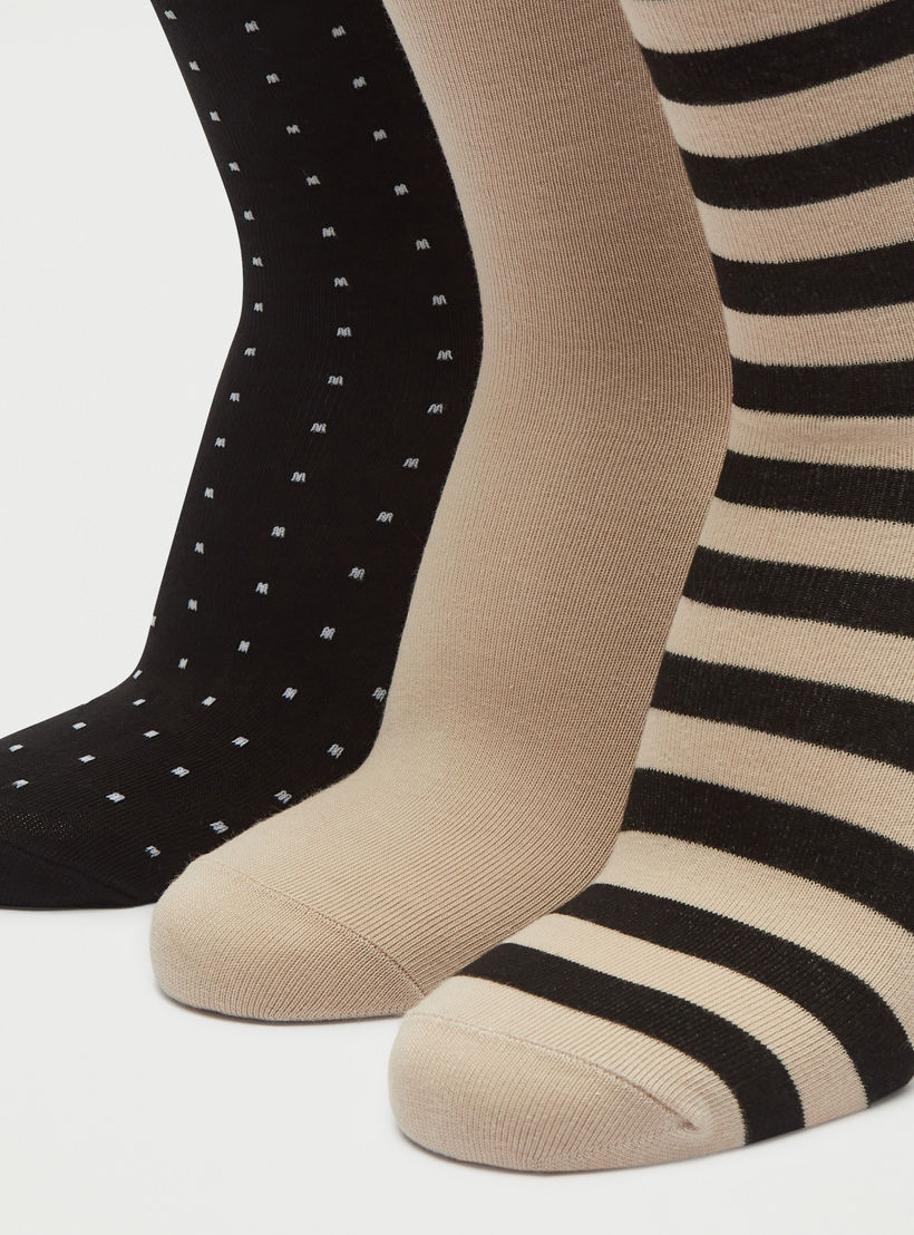 Set of 3 - Assorted Crew Length Socks-men-socks-image-3