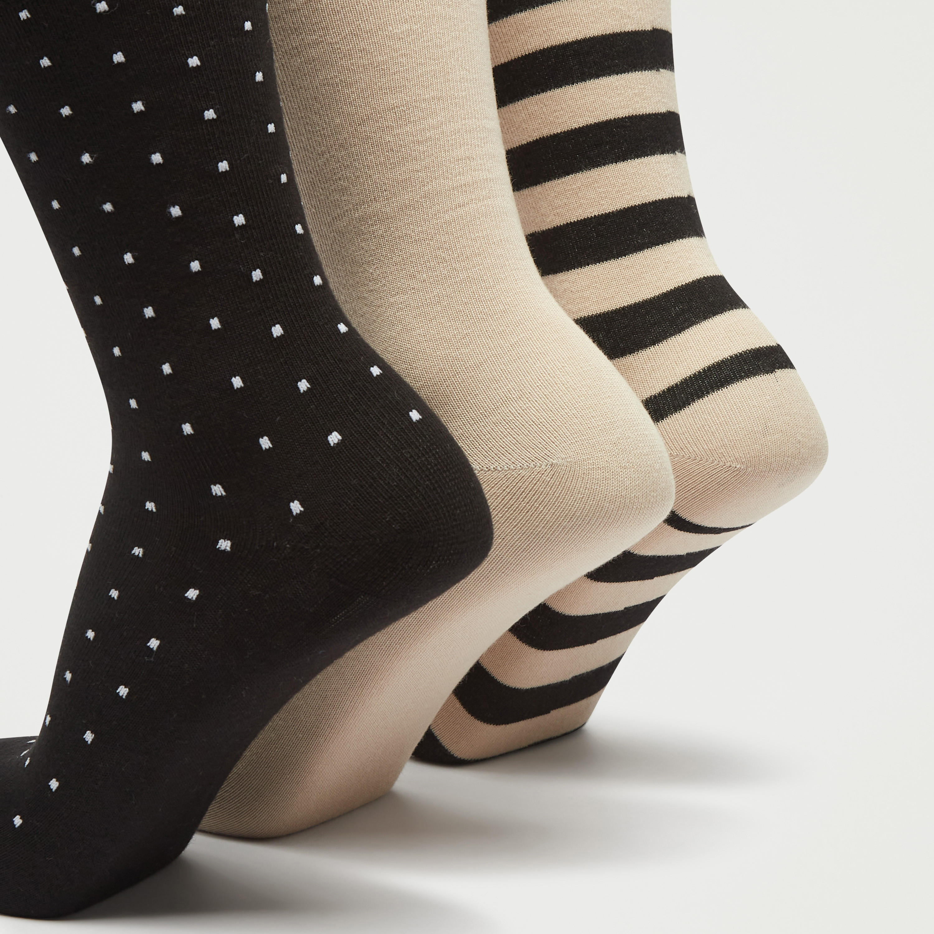 Set of 3 - Assorted Crew Length Socks-men-socks-image-4