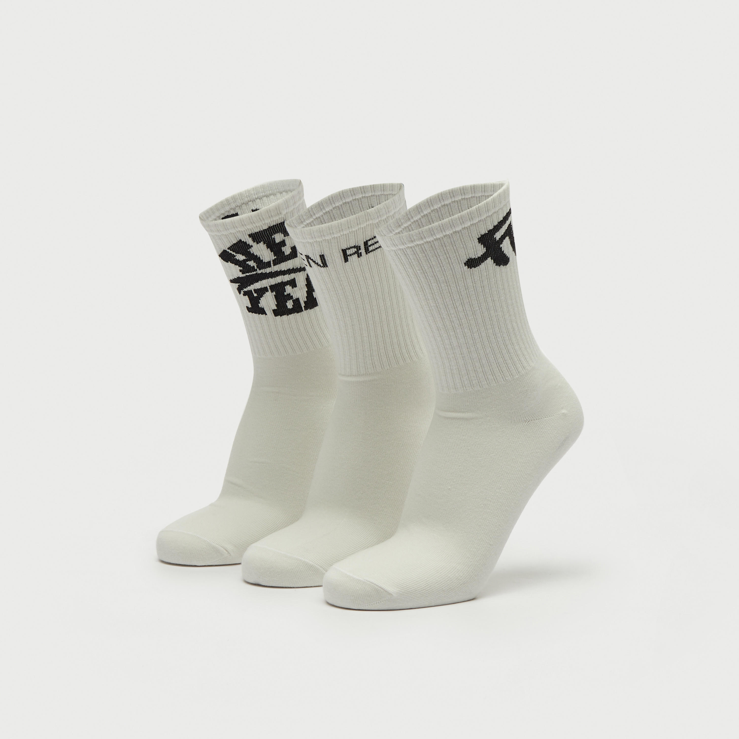 جوارب بارزة الملمس بطول ربلة الساق - طقم من 3 أزواج-men-socks-image-1
