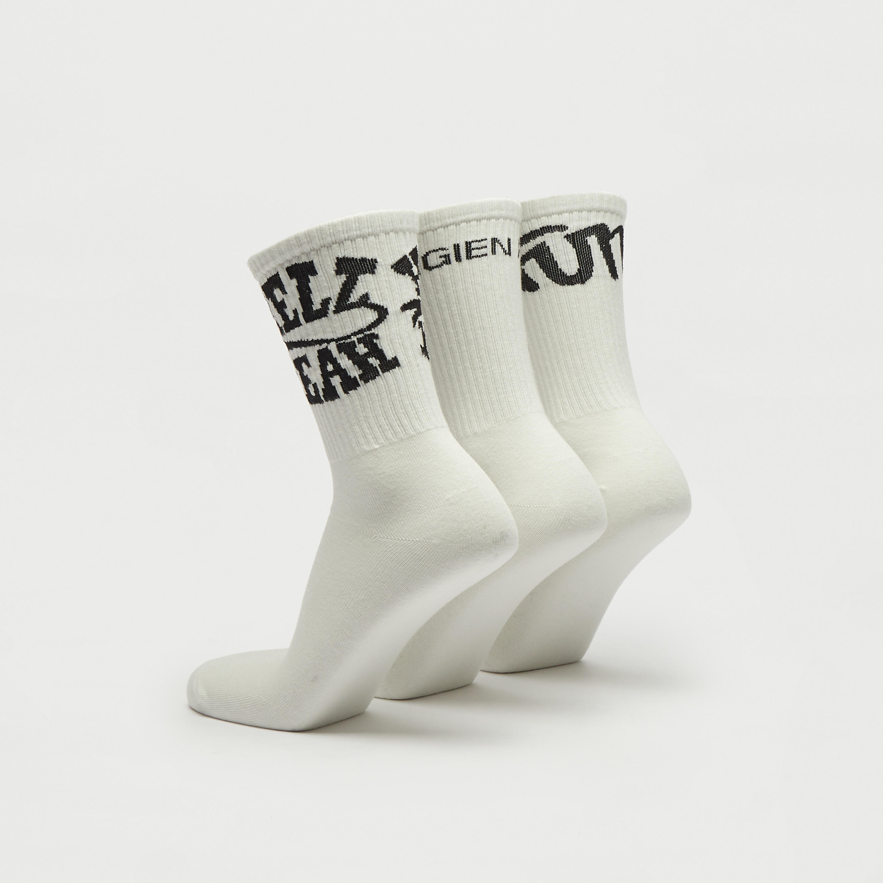 جوارب بارزة الملمس بطول ربلة الساق - طقم من 3 أزواج-men-socks-image-2