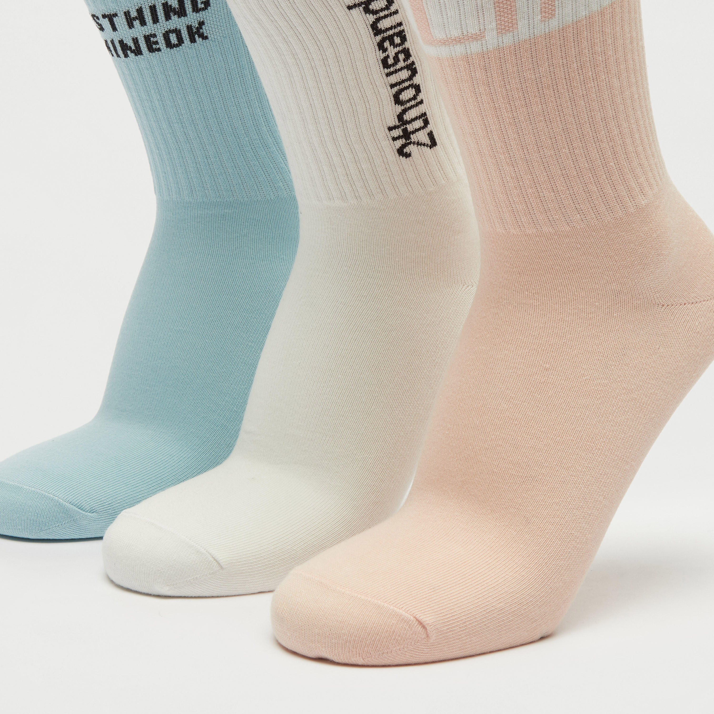 جوارب بارزة الملمس بطول ربلة الساق - طقم 3 قطع-men-socks-image-2