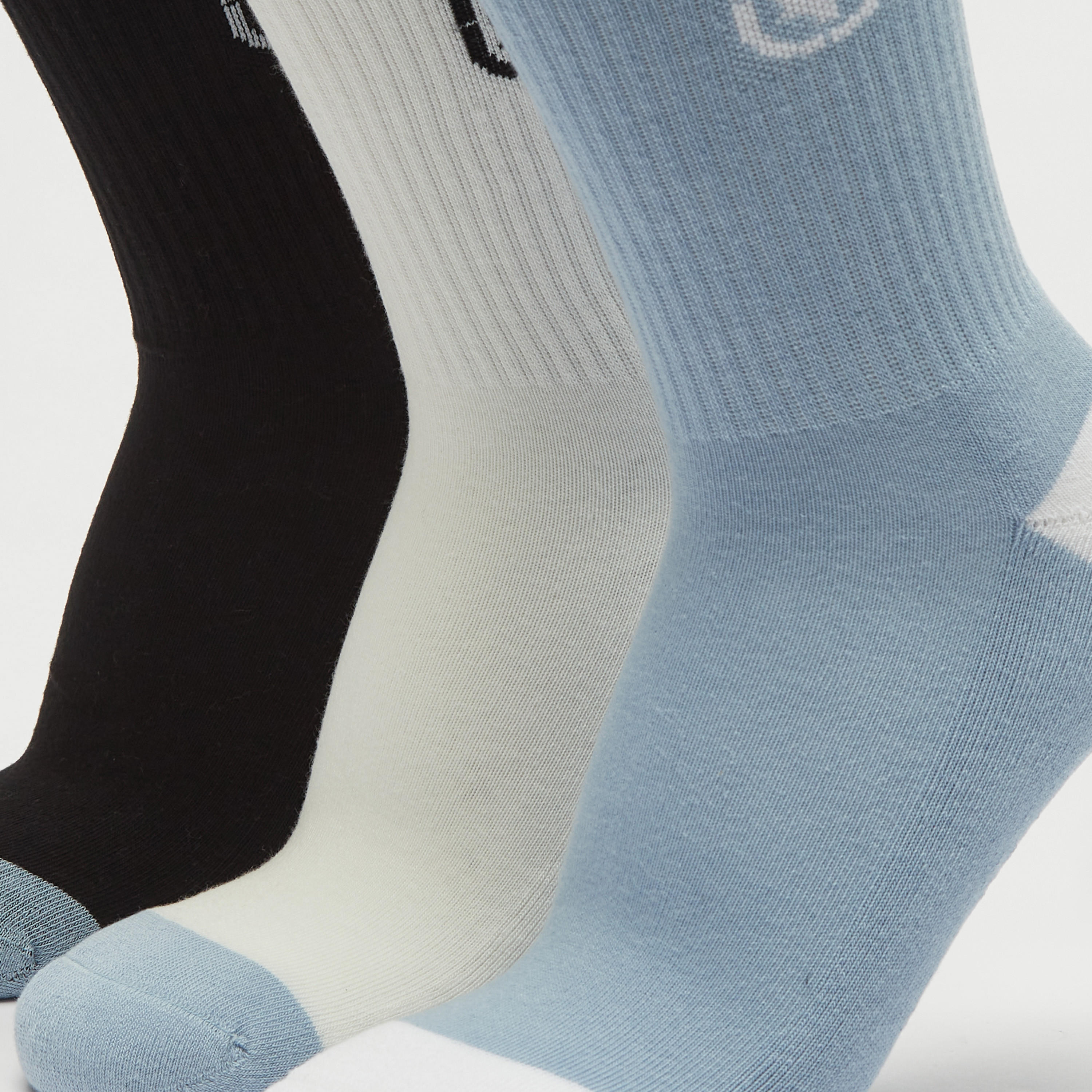 جوارب بطول ربلة الساق وطبعات تايبوجرافيك - طقم 3 أزواج-men-socks-image-3
